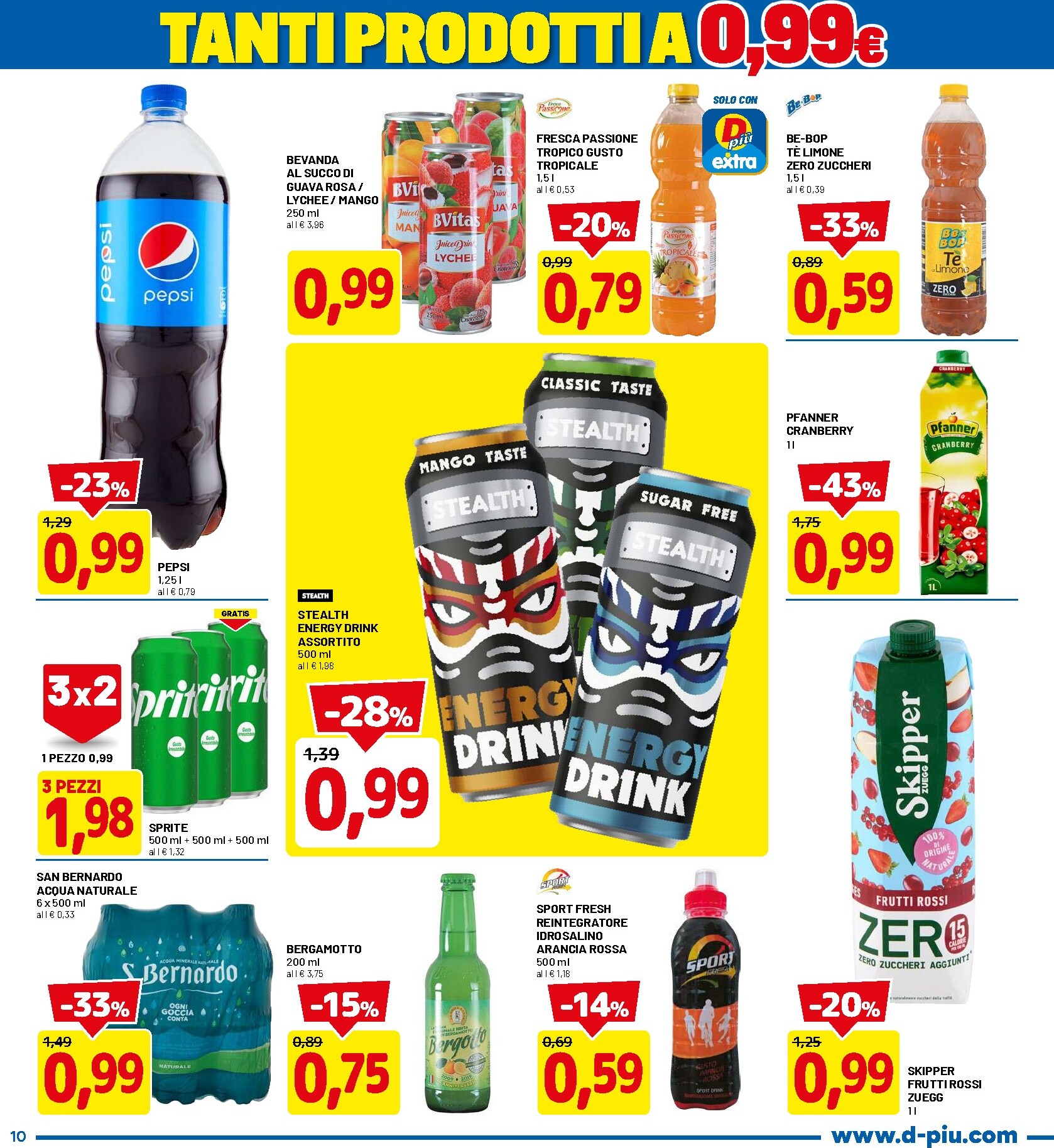 dpiu - Volantino DPiù valido dal 05/03/2026 al 15/03/2026 - page: 10