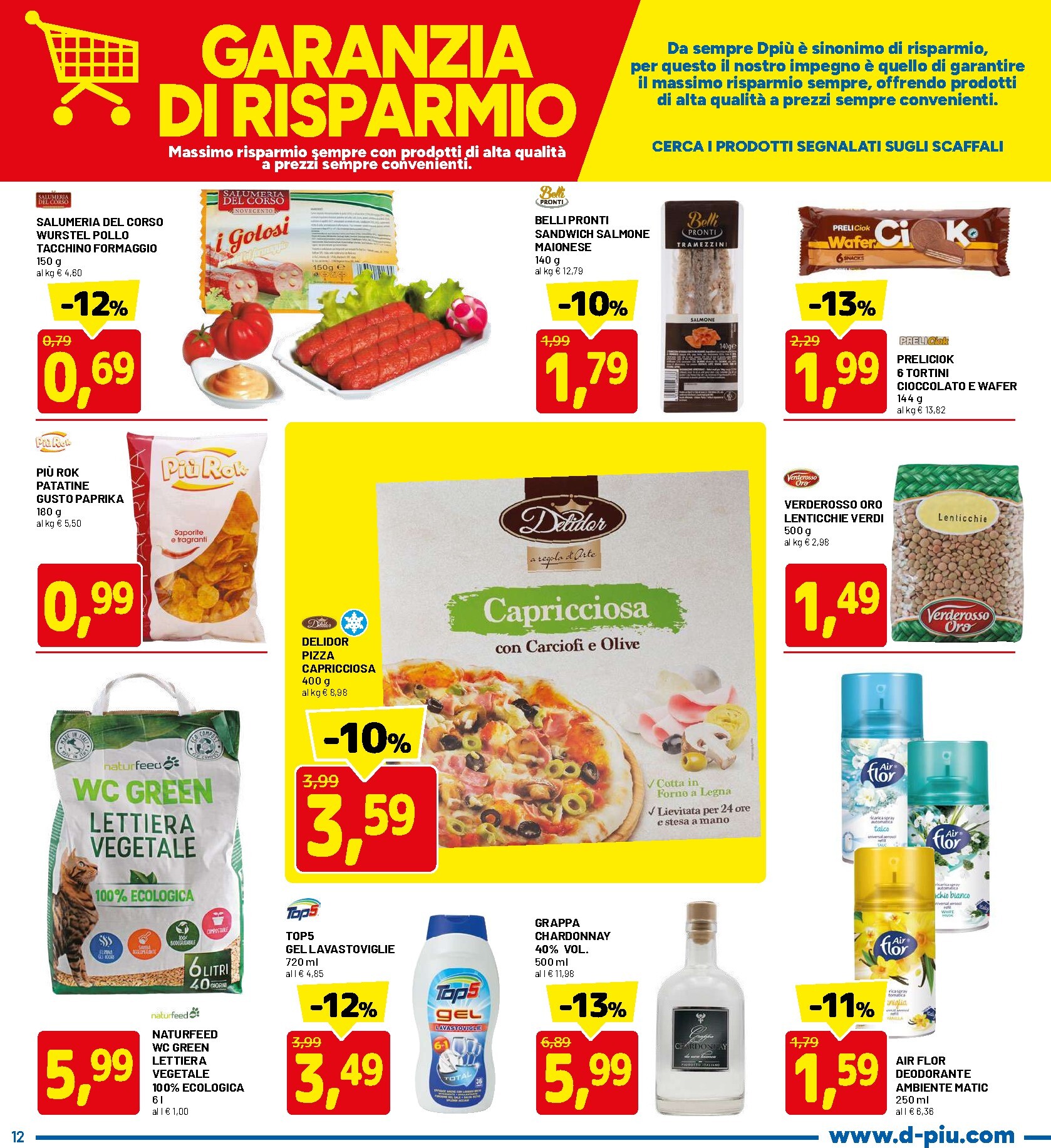 dpiu - Volantino DPiù valido dal 05/03/2026 al 15/03/2026 - page: 12