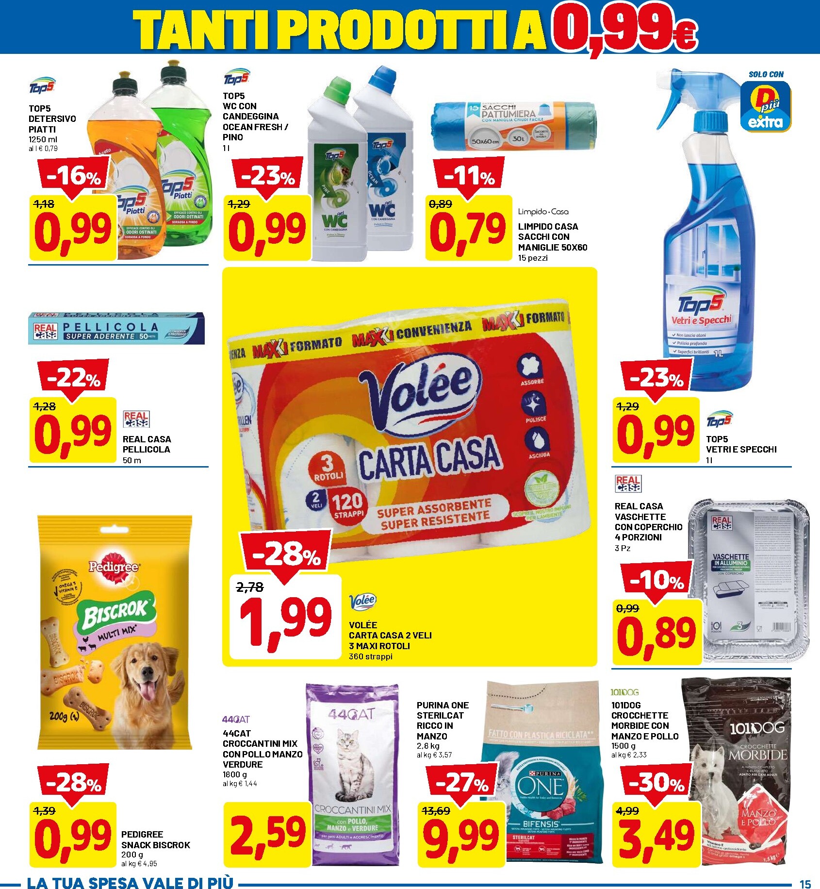 dpiu - Volantino DPiù valido dal 05/03/2026 al 15/03/2026 - page: 15