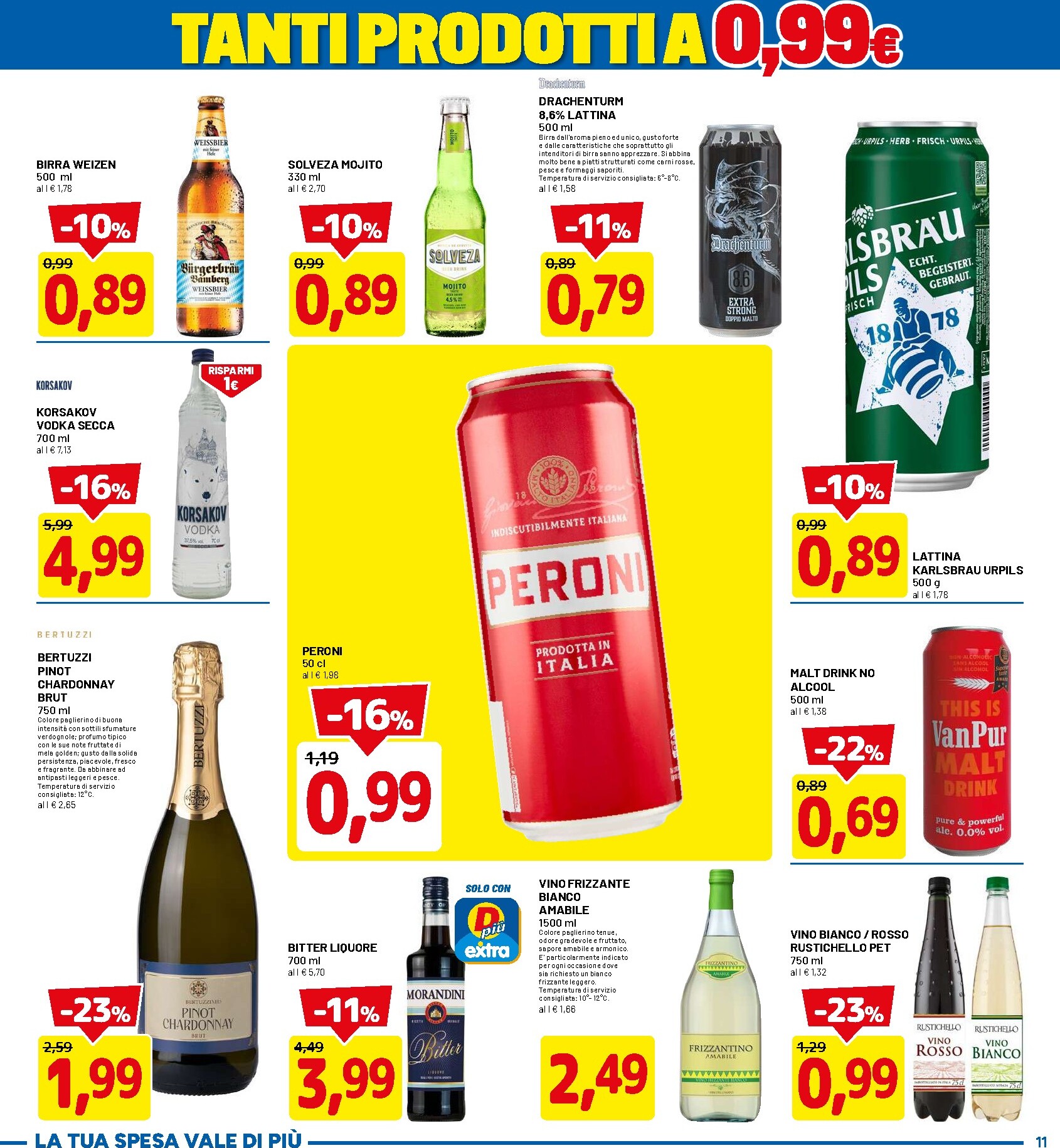 dpiu - Volantino DPiù valido dal 05/03/2026 al 15/03/2026 - page: 11
