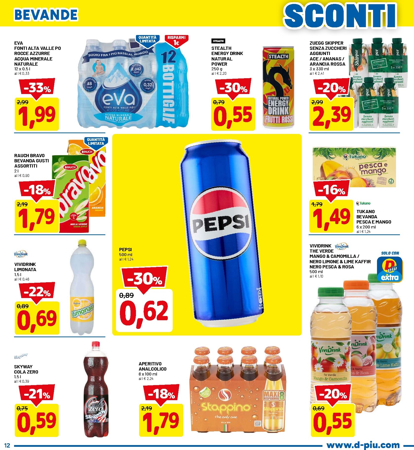 dpiu - Volantino DPiù valido dal 16/03/2026 al 25/03/2026 - page: 12