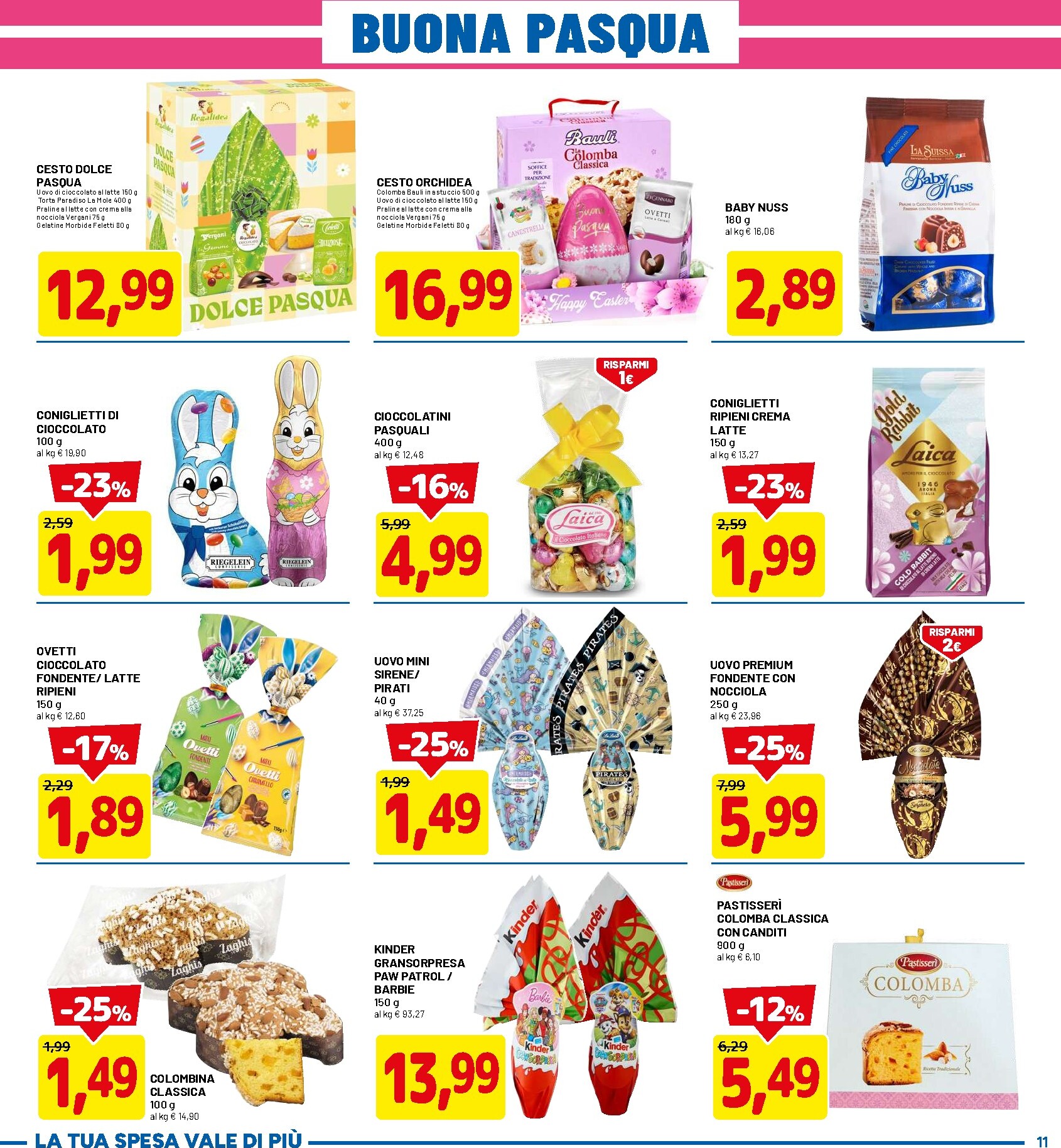 dpiu - Volantino DPiù valido dal 16/03/2026 al 25/03/2026 - page: 11