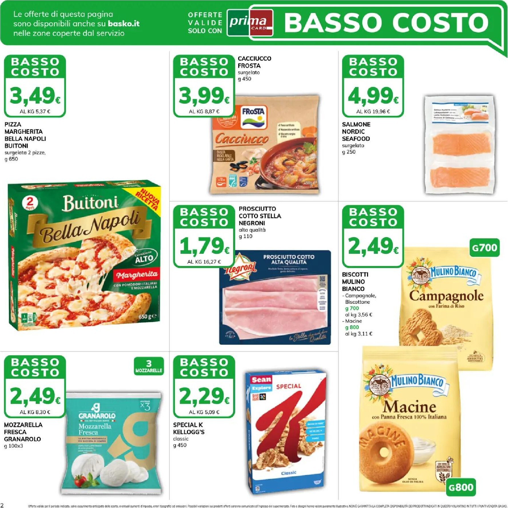 basko - Volantino attuale di Basko valido dal martedì 14/07/2026 al lunedì 27/07/2026 - page: 2