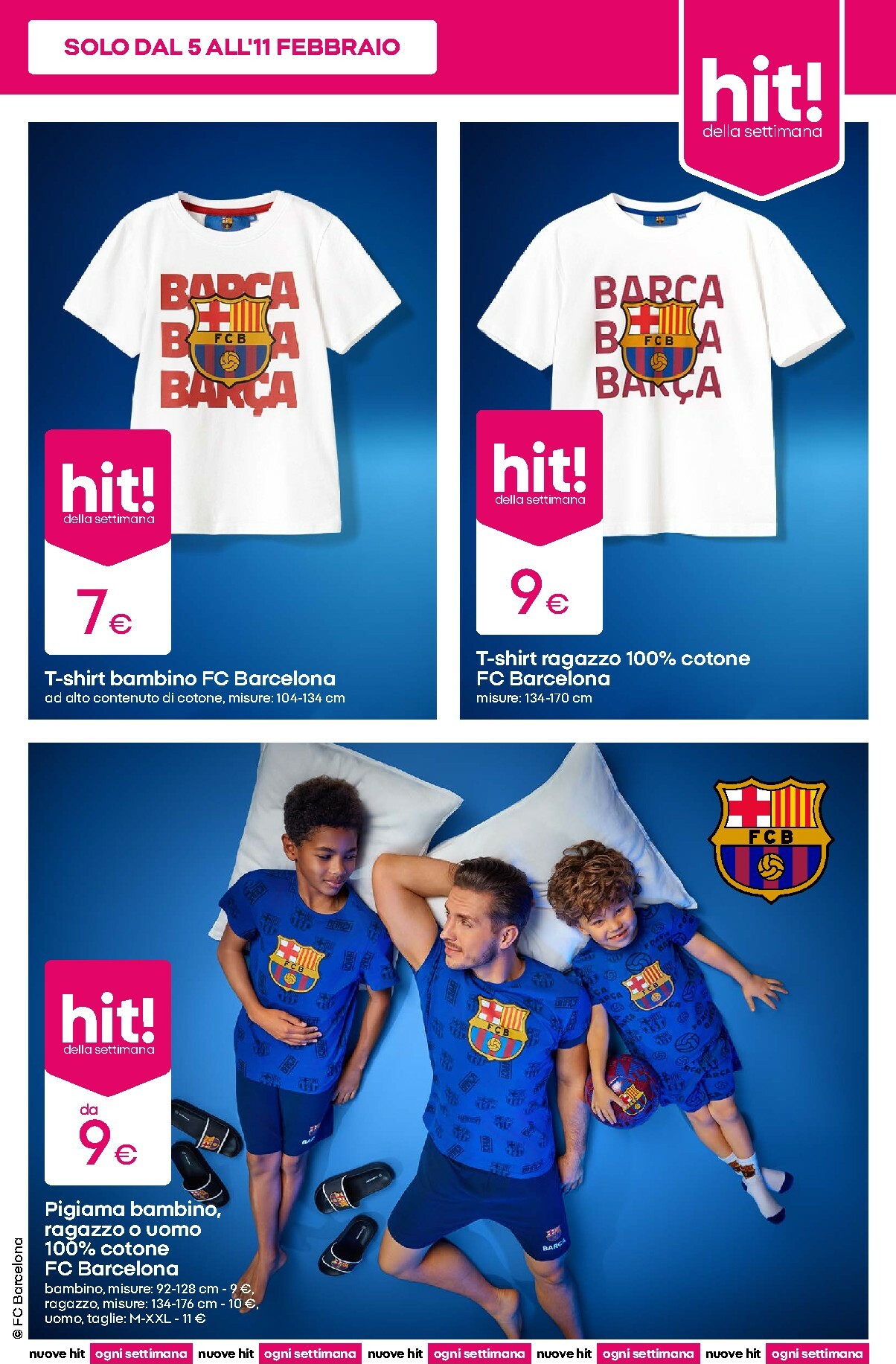 pepco - Volantino Pepco - Collezione FC Barcelona valido dal 05/02/2026 al 11/02/2026 - page: 3