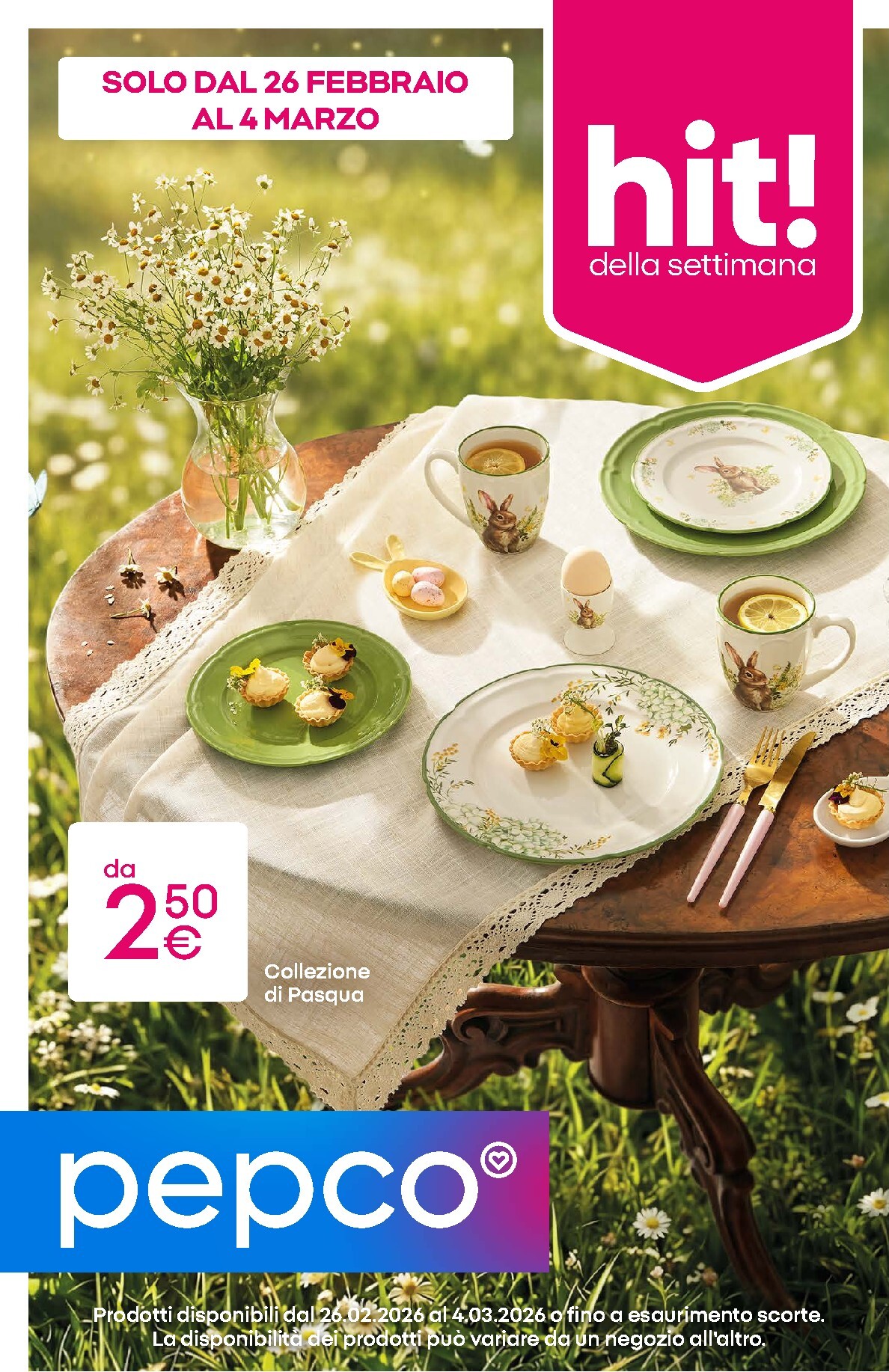 pepco - Volantino Pepco valido dal 26/02/2026 al 04/03/2026 - page: 1