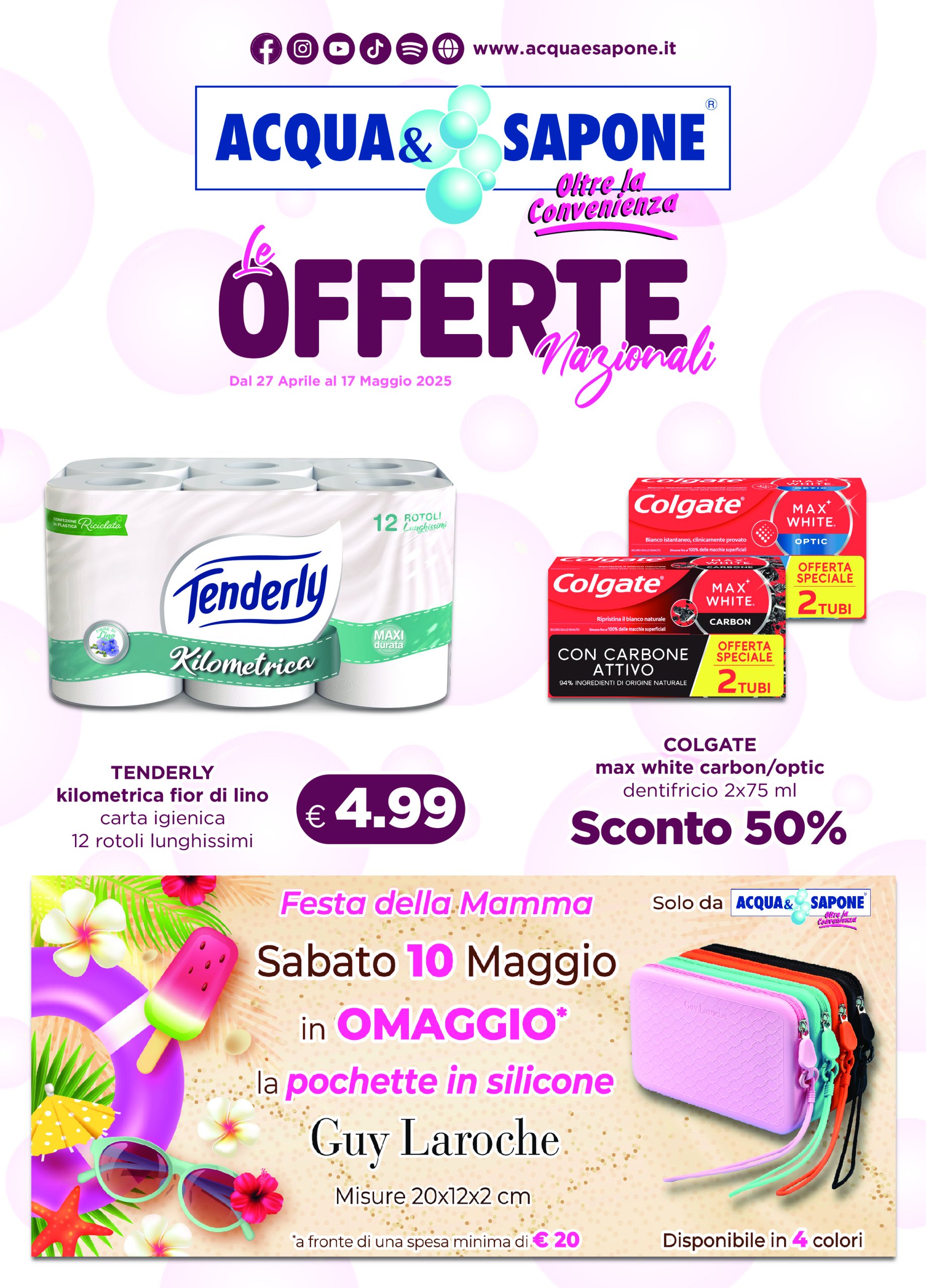 saponi-e-profumi - Volantino Saponi e Profumi - Offerte Nazionali valido dal 27/04 al 17/05