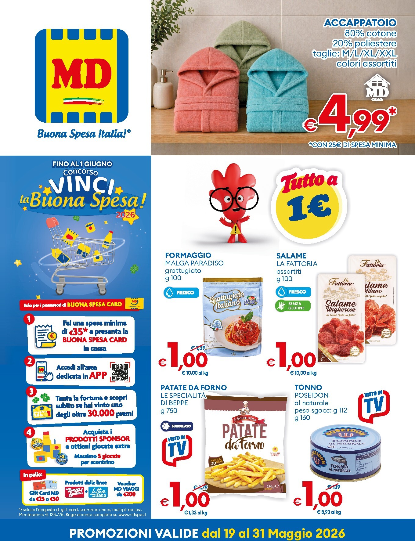md-discount - Volantino futuro MD valido dal martedì 19/05/2026 al domenica 31/05/2026