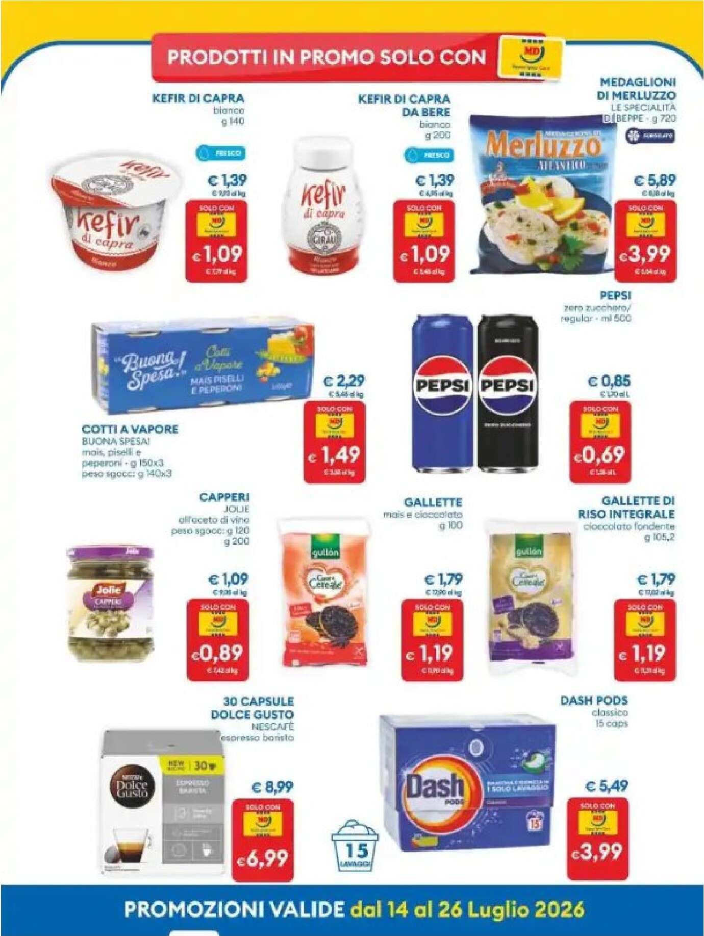 md-discount - Volantino attuale di MD valido dal martedì 14/07/2026 al domenica 26/07/2026 - page: 15