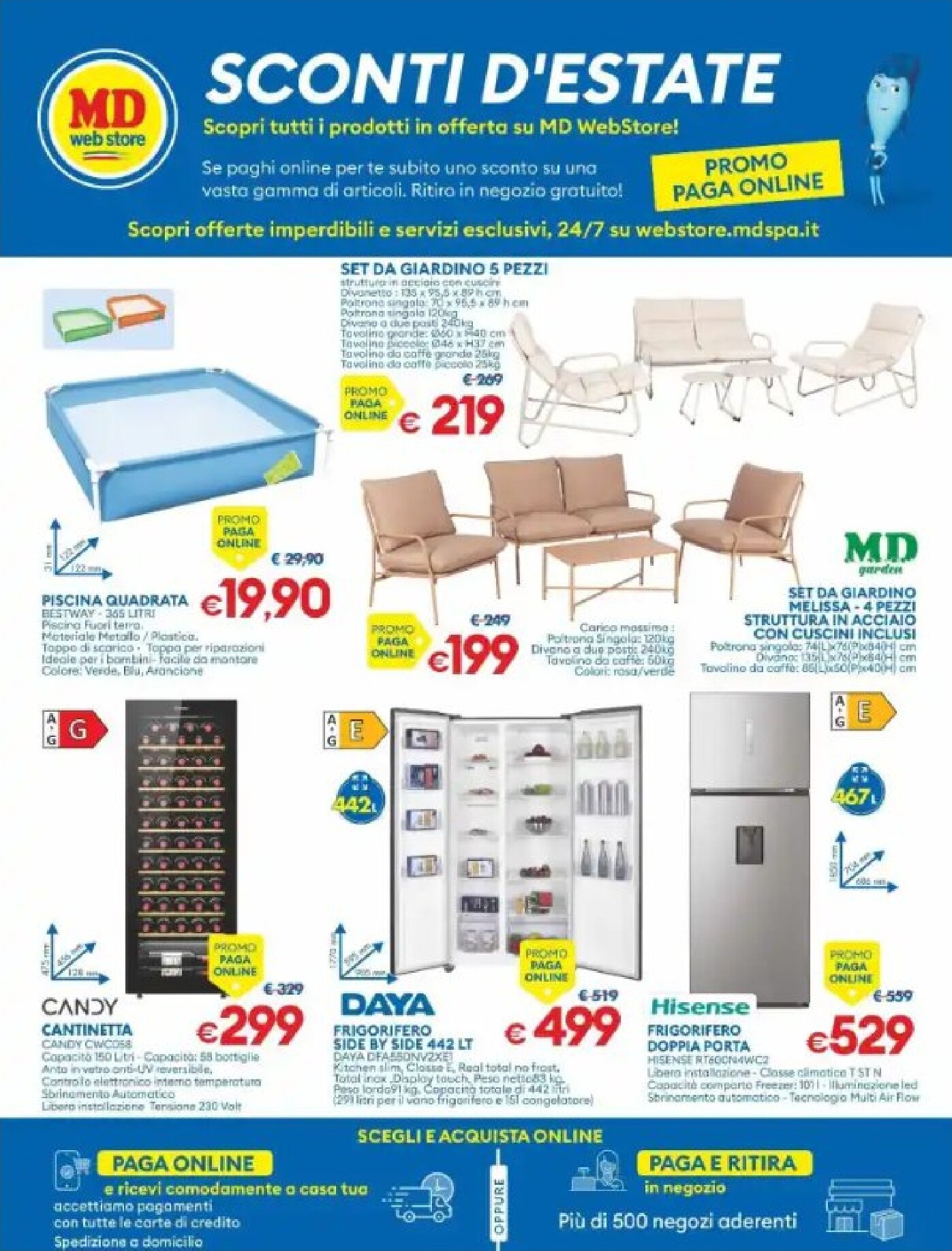 md-discount - Volantino attuale di MD valido dal martedì 14/07/2026 al domenica 26/07/2026 - page: 29