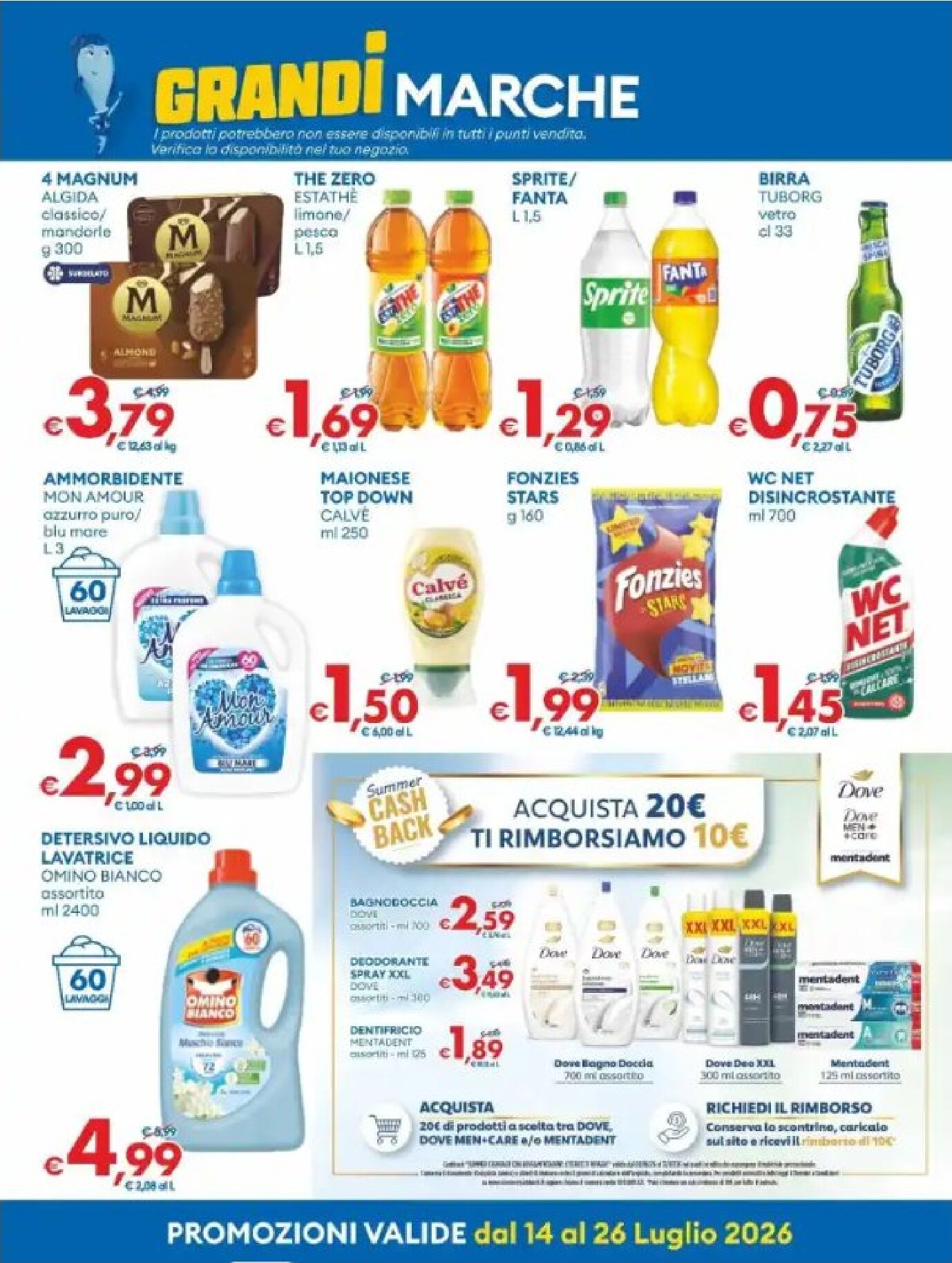 md-discount - Volantino attuale di MD valido dal martedì 14/07/2026 al domenica 26/07/2026 - page: 20