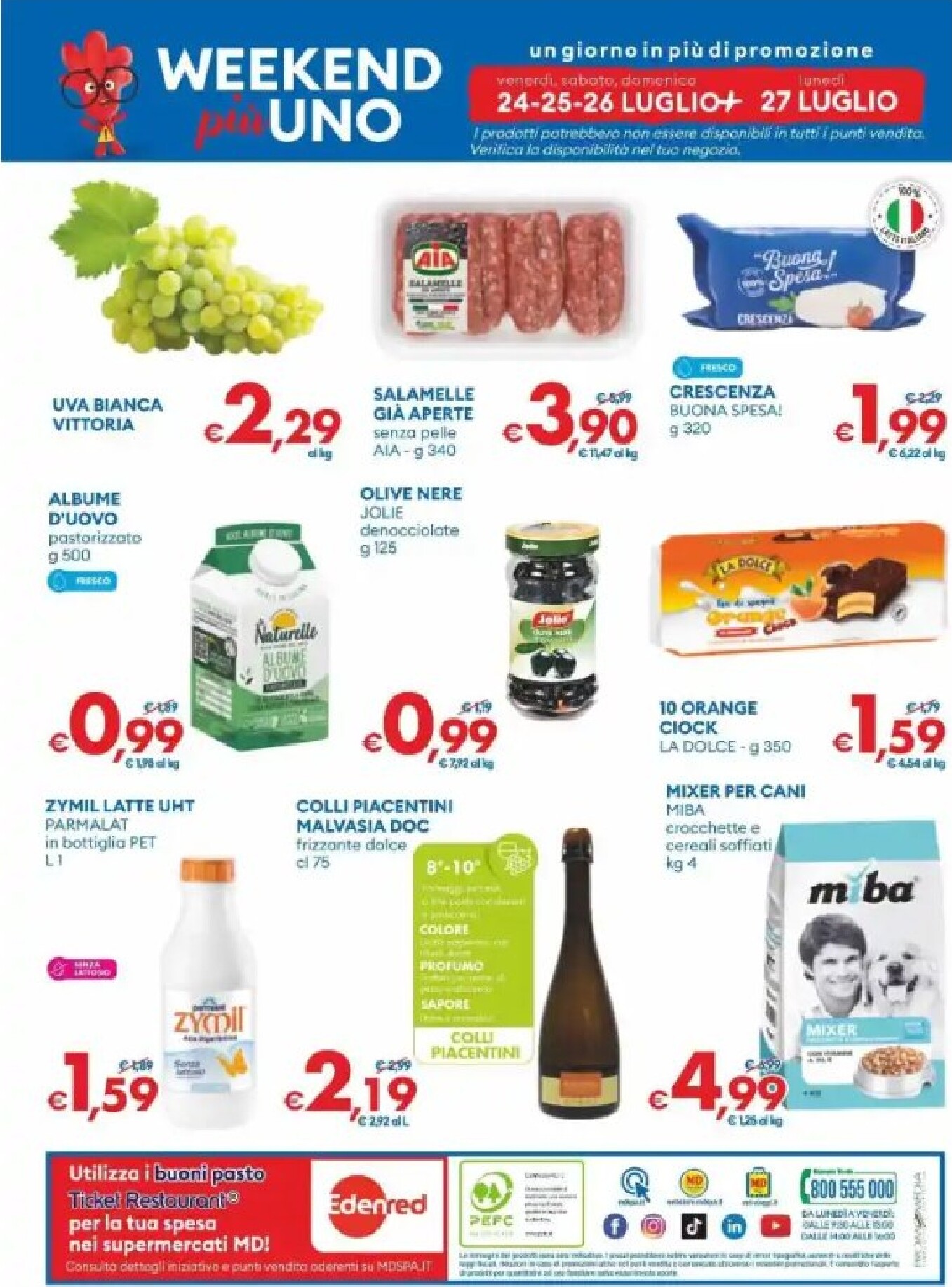 md-discount - Volantino attuale di MD valido dal martedì 14/07/2026 al domenica 26/07/2026 - page: 32