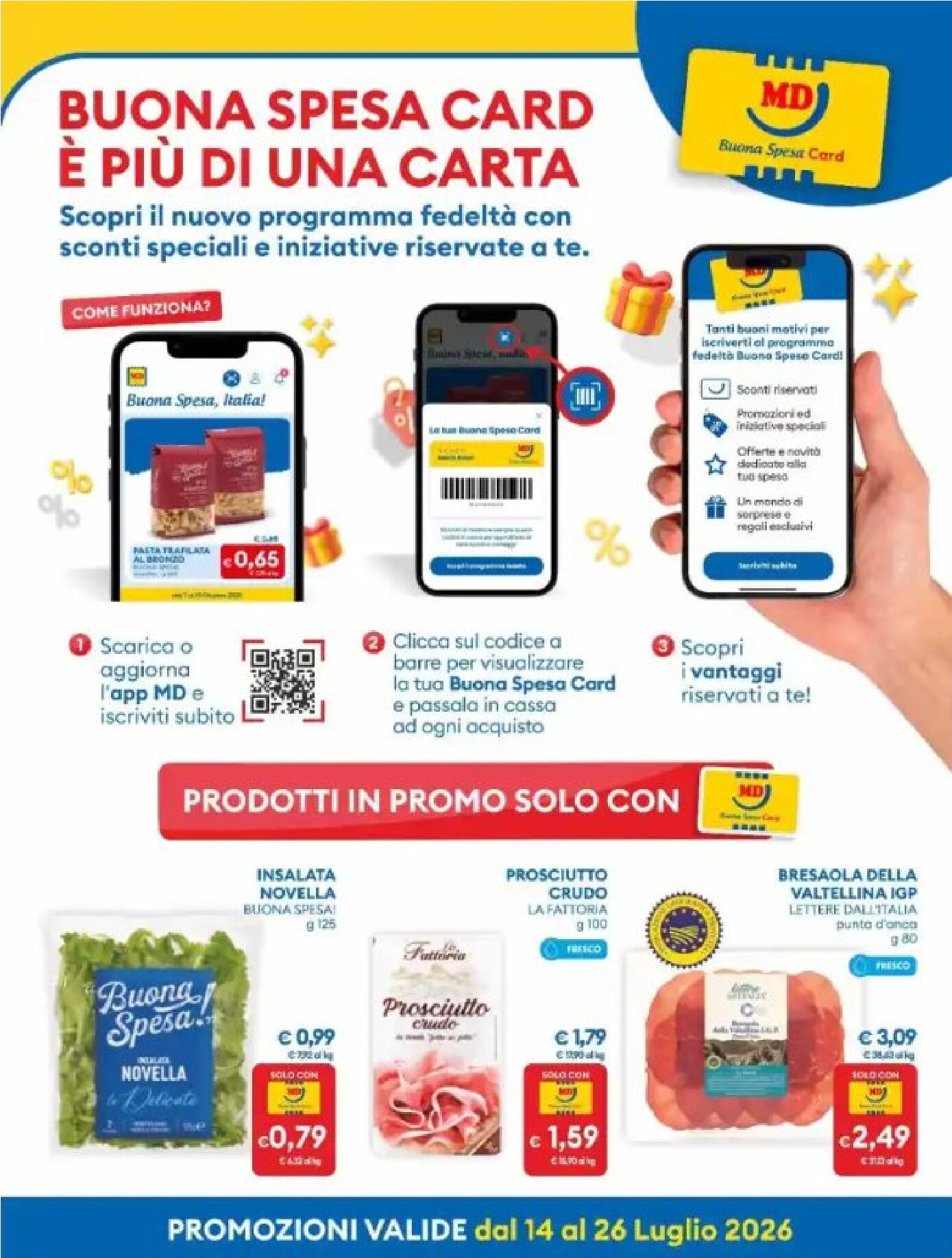 md-discount - Volantino attuale di MD valido dal martedì 14/07/2026 al domenica 26/07/2026 - page: 14