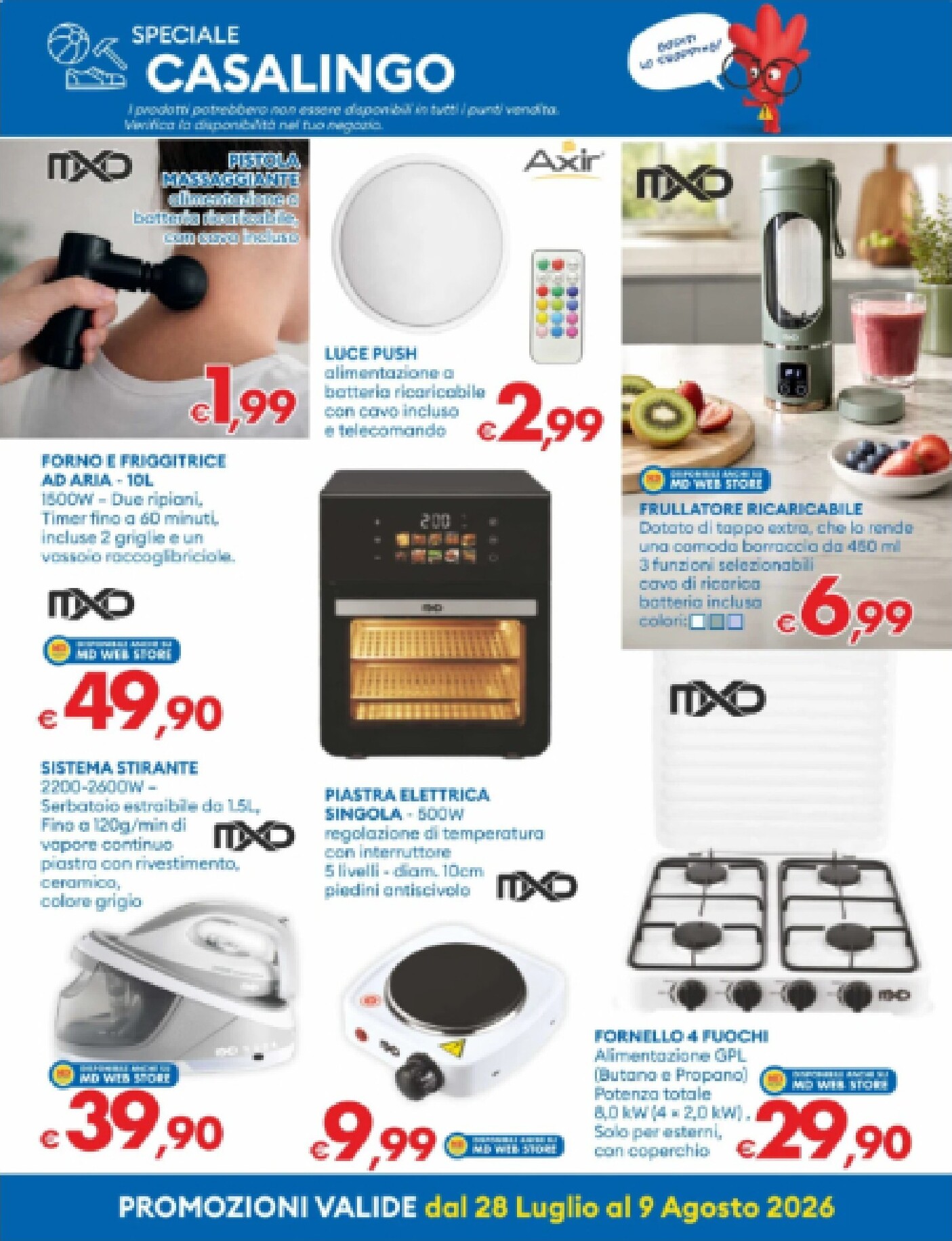md-discount - Volantino attuale di MD valido dal martedì 28/07/2026 al domenica 09/08/2026 - page: 28