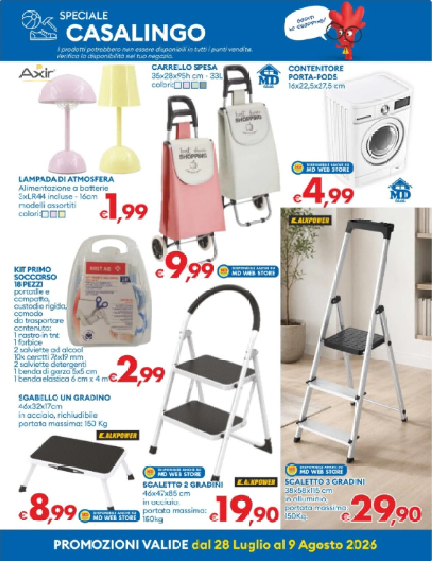 md-discount - Volantino attuale di MD valido dal martedì 28/07/2026 al domenica 09/08/2026 - page: 27