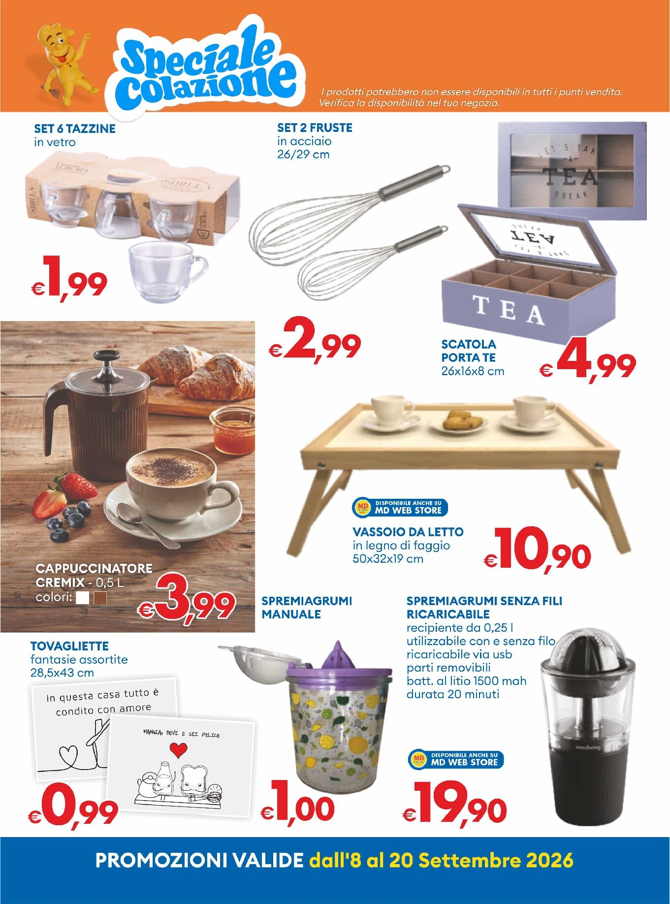 md-discount - Volantino attuale di MD valido dal martedì 08/09/2026 al domenica 20/09/2026 - page: 15