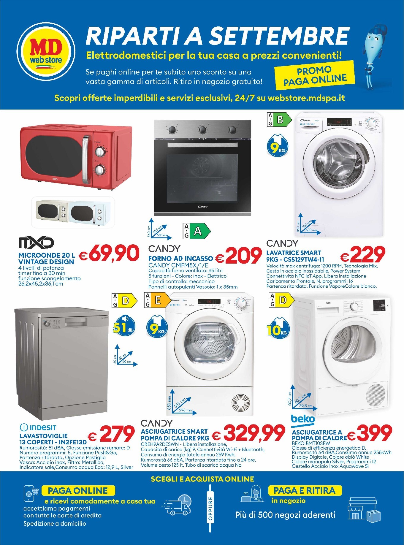 md-discount - Volantino attuale di MD valido dal martedì 08/09/2026 al domenica 20/09/2026 - page: 32