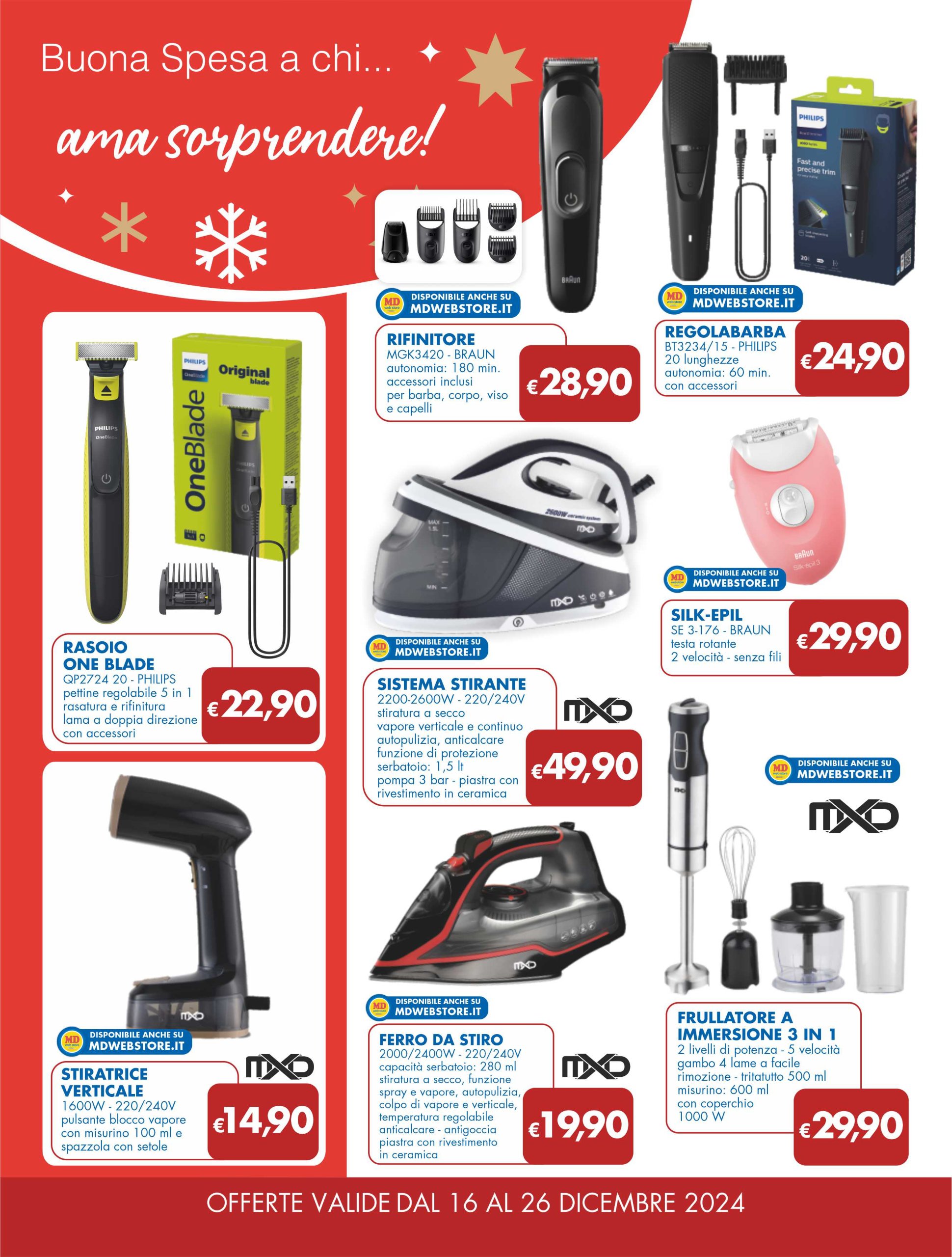 md-discount - Volantino MD valido dal 16/12 al 26/12 - page: 29