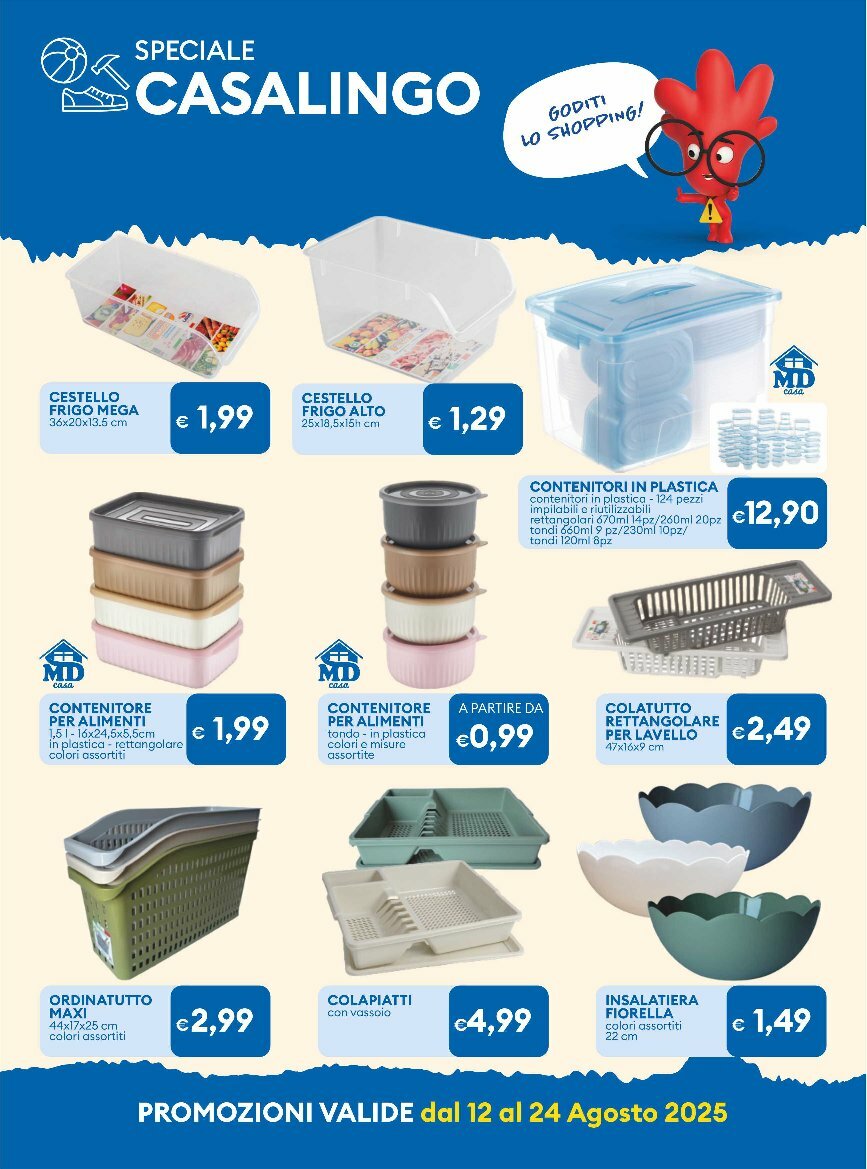 md-discount - Volantino MD valido dal 12/08 al 24/08 - page: 26