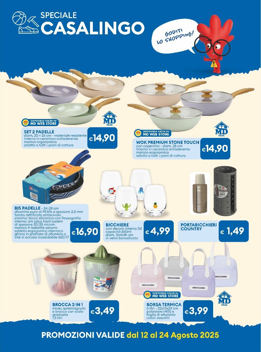 md-discount - Volantino MD valido dal 12/08 al 24/08 - page: 27