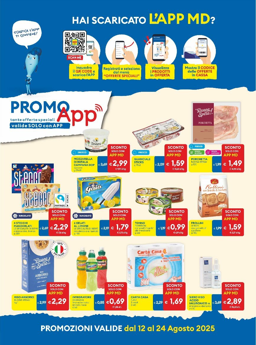 md-discount - Volantino MD valido dal 12/08 al 24/08 - page: 10