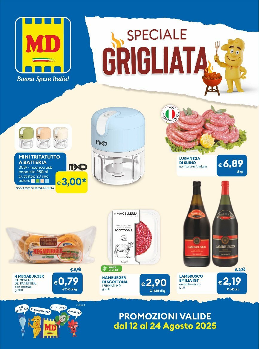 md-discount - Volantino MD valido dal 12/08 al 24/08