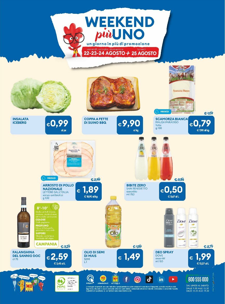 md-discount - Volantino MD valido dal 12/08 al 24/08 - page: 32