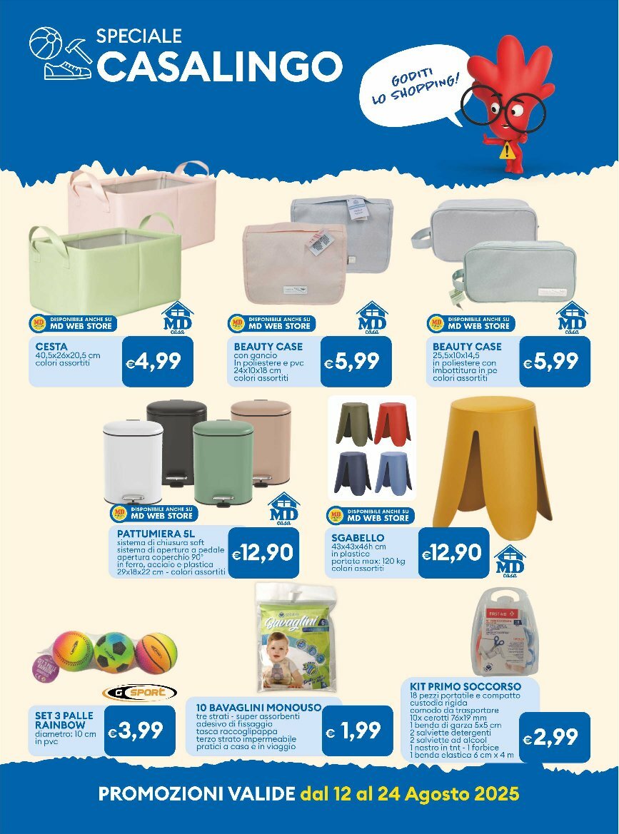 md-discount - Volantino MD valido dal 12/08 al 24/08 - page: 28