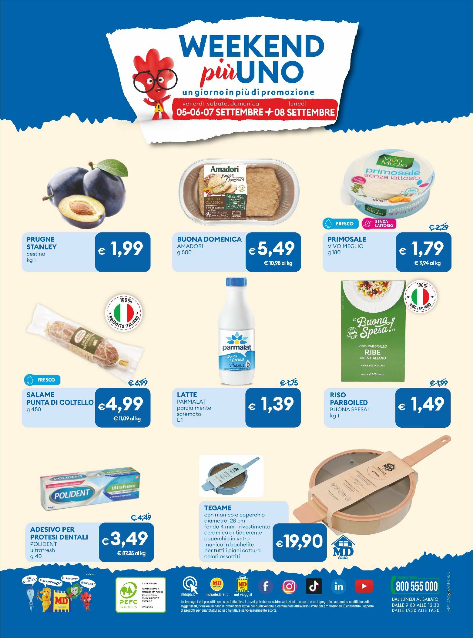 md-discount - Volantino MD valido dal 26/08 al 07/09 - page: 35