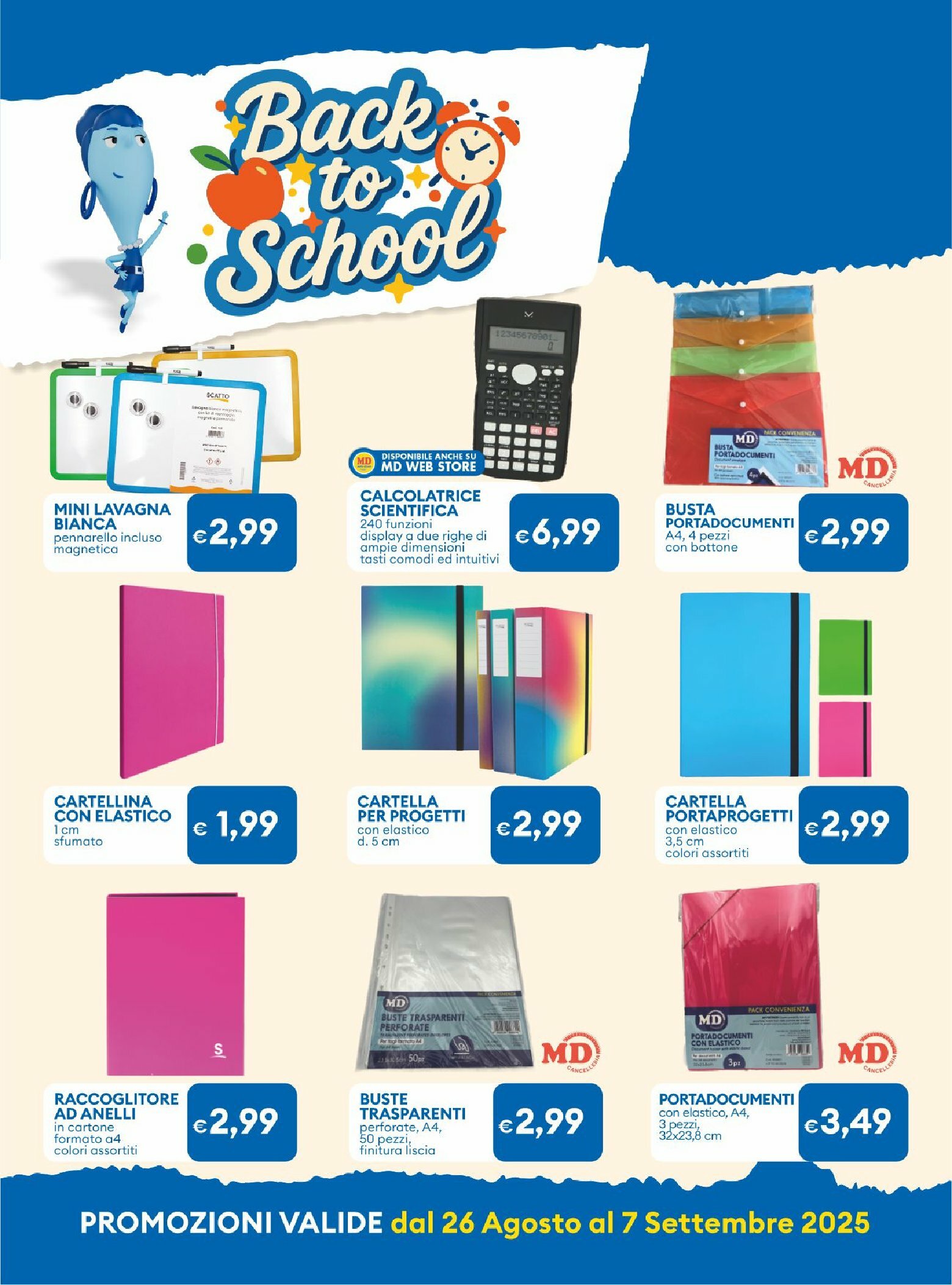 md-discount - Volantino MD valido dal 26/08 al 07/09 - page: 26