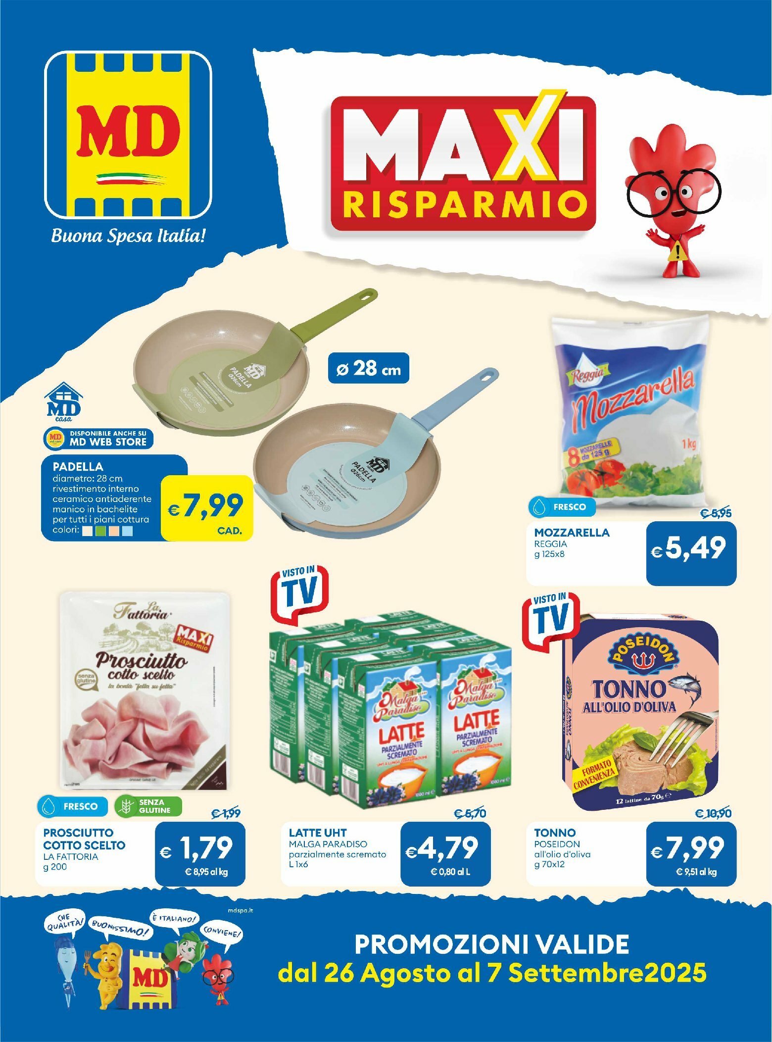 md-discount - Volantino MD valido dal 26/08 al 07/09