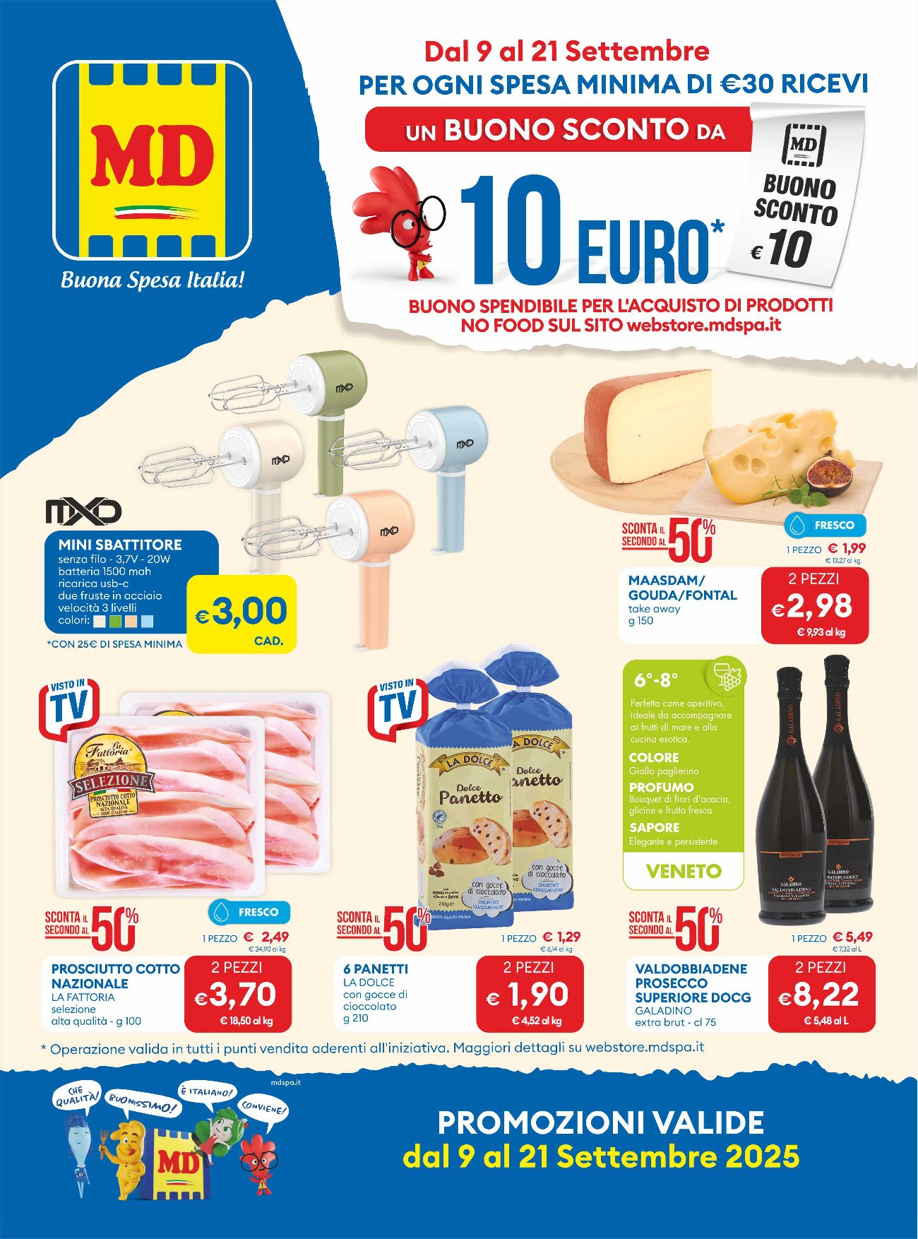 md-discount - Volantino MD valido dal 09/09 al 21/09