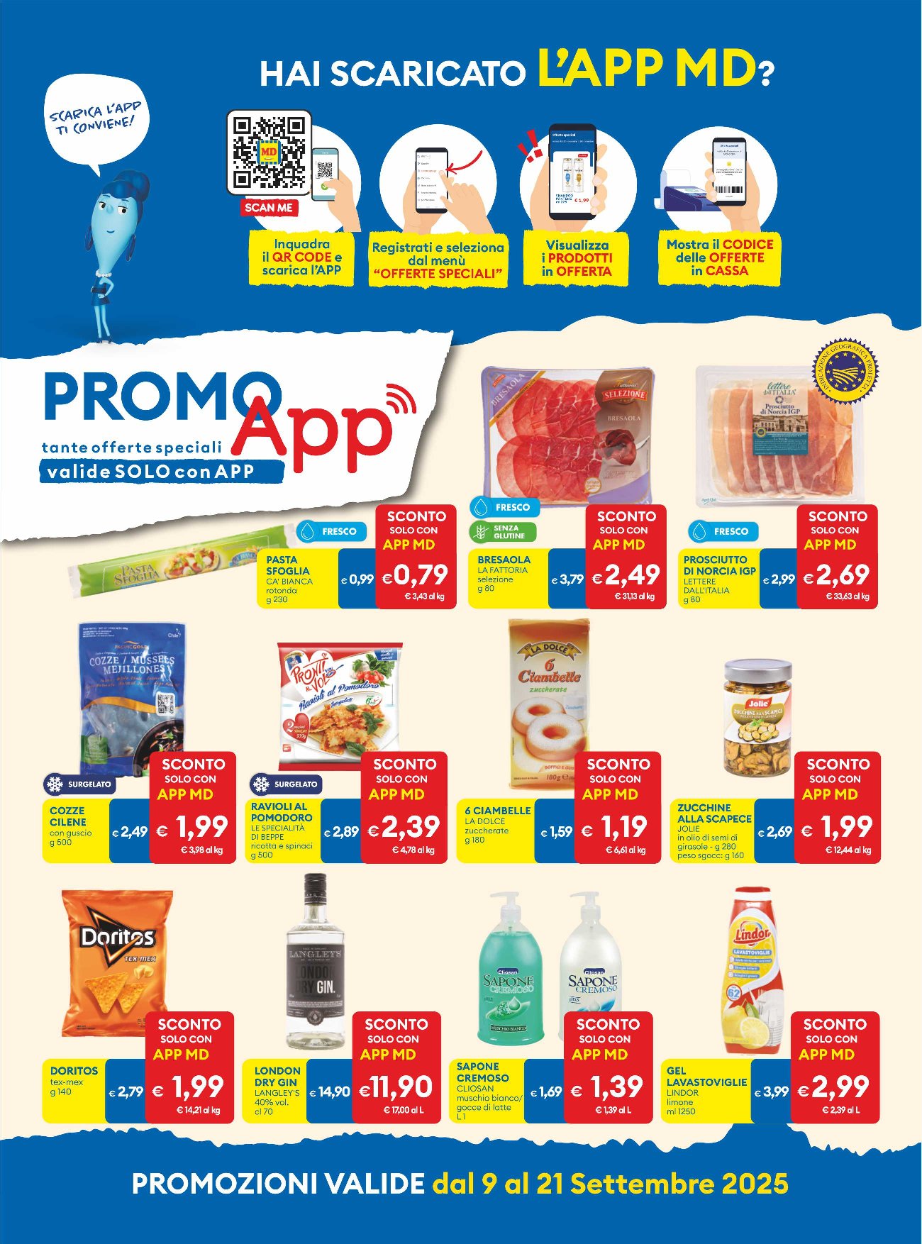 md-discount - Volantino MD valido dal 09/09 al 21/09 - page: 10