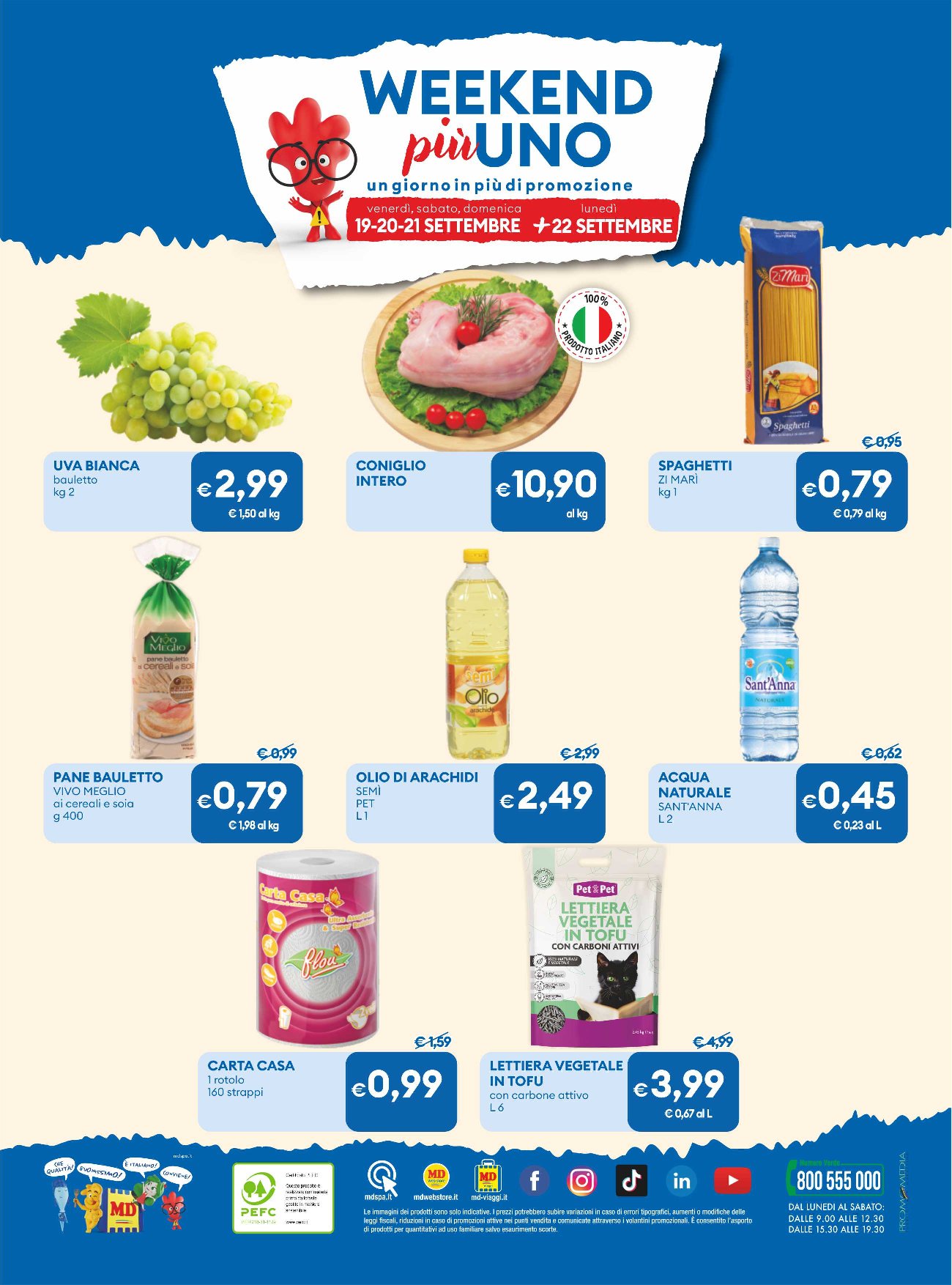 md-discount - Volantino MD valido dal 09/09 al 21/09 - page: 32