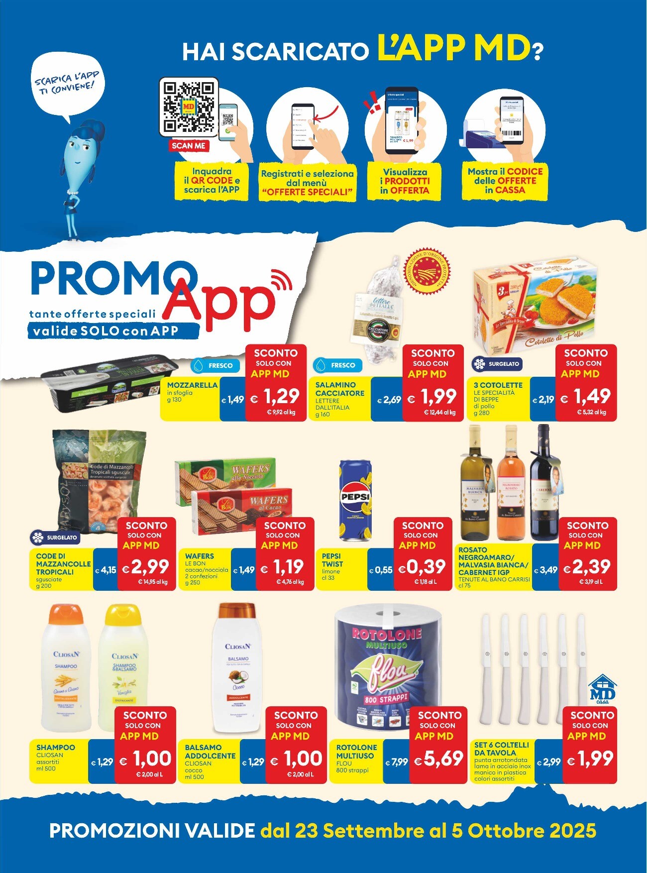 md-discount - Volantino MD valido dal 23/09 al 05/10 - page: 13