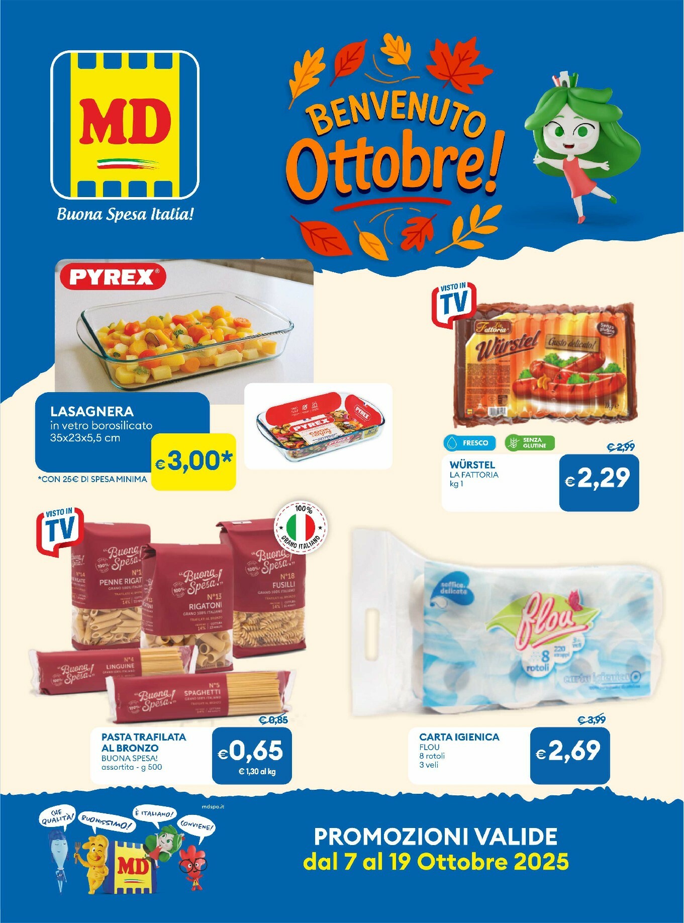 md-discount - Volantino MD valido dal 07/10 al 19/10