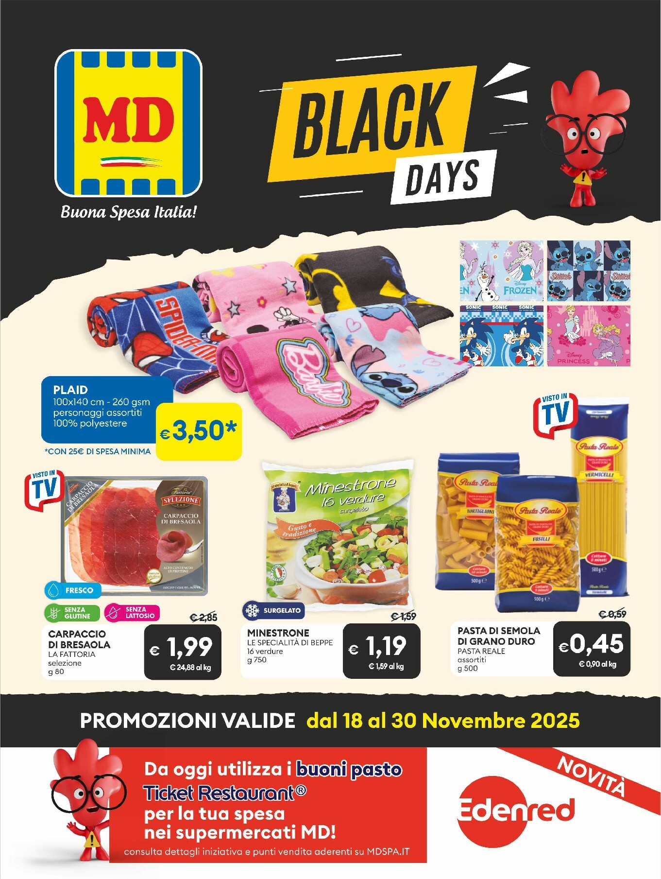 md-discount - Volantino MD - Black Friday valido dal 18/11 al 30/11