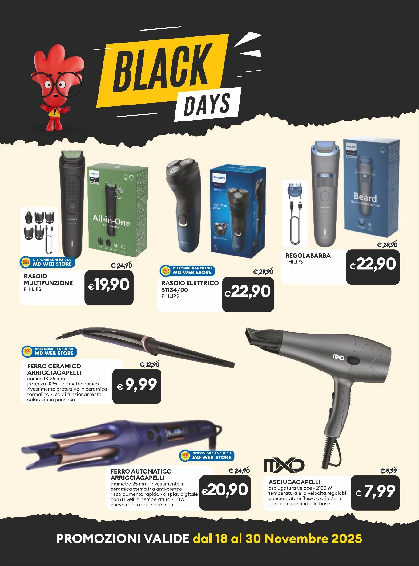 md-discount - Volantino MD - Black Friday valido dal 18/11 al 30/11 - page: 10