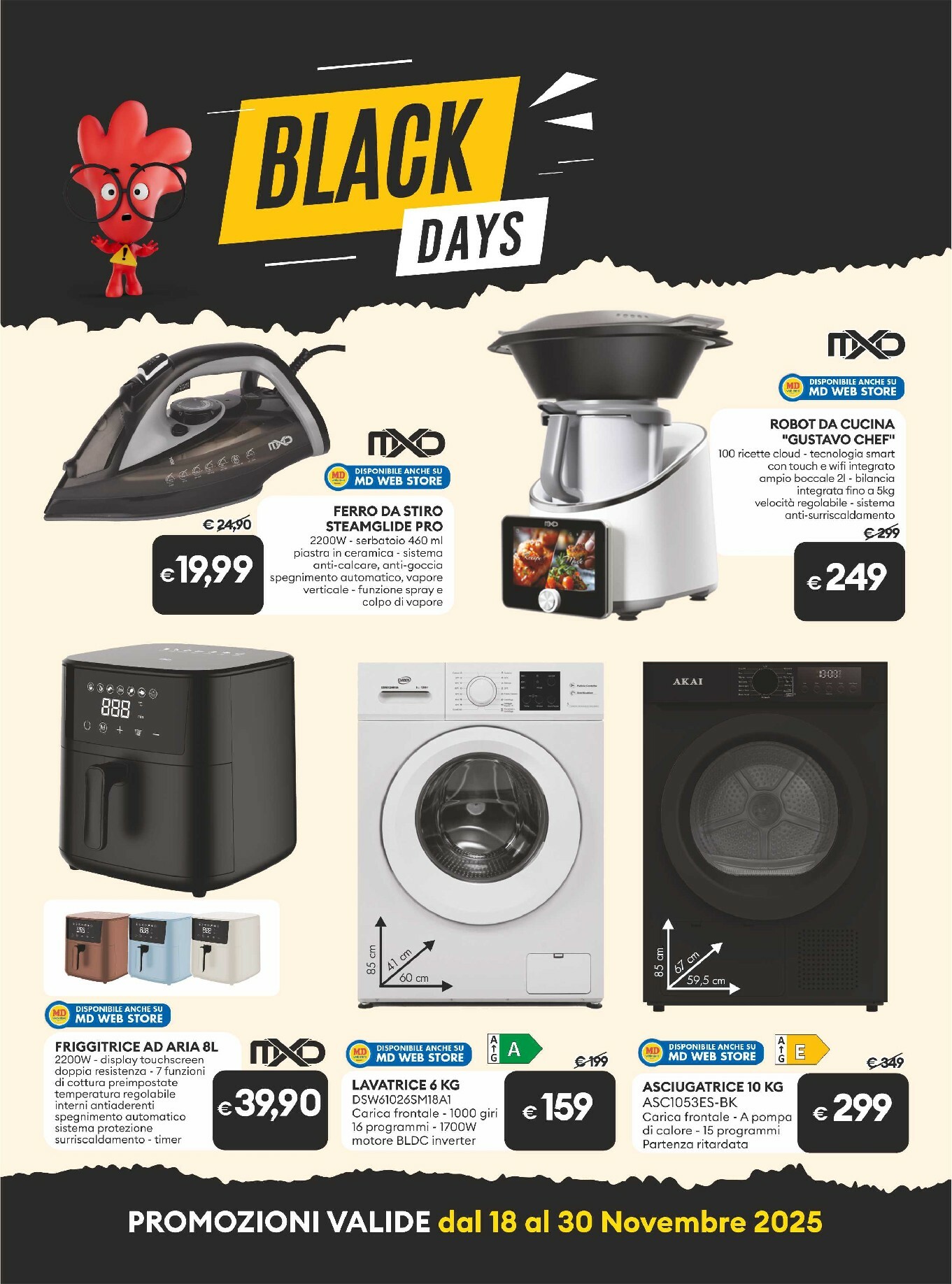 md-discount - Volantino MD - Black Friday valido dal 18/11 al 30/11 - page: 11