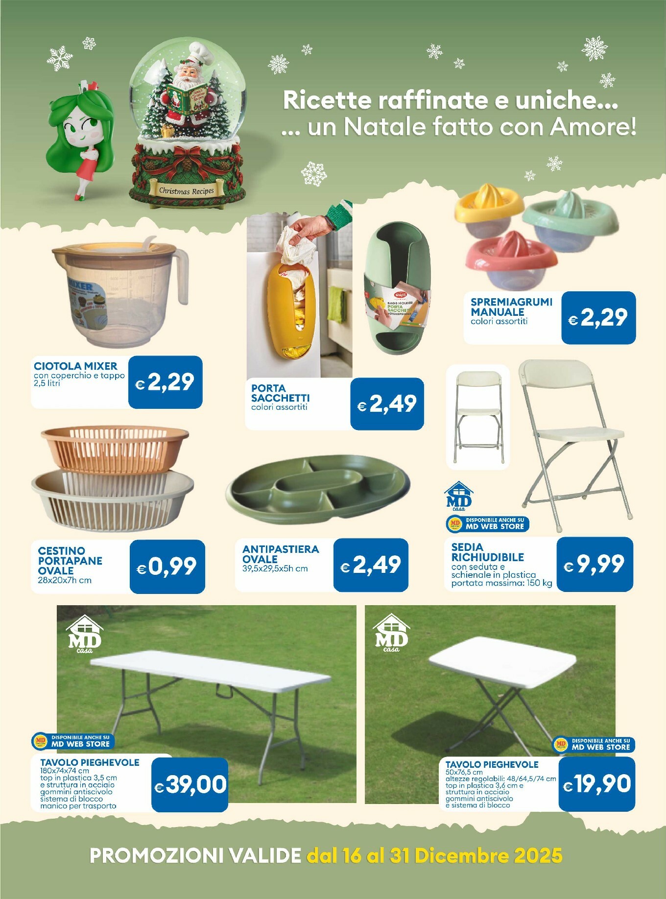 md-discount - Volantino MD valido dal 16/12 al 31/12 - page: 26