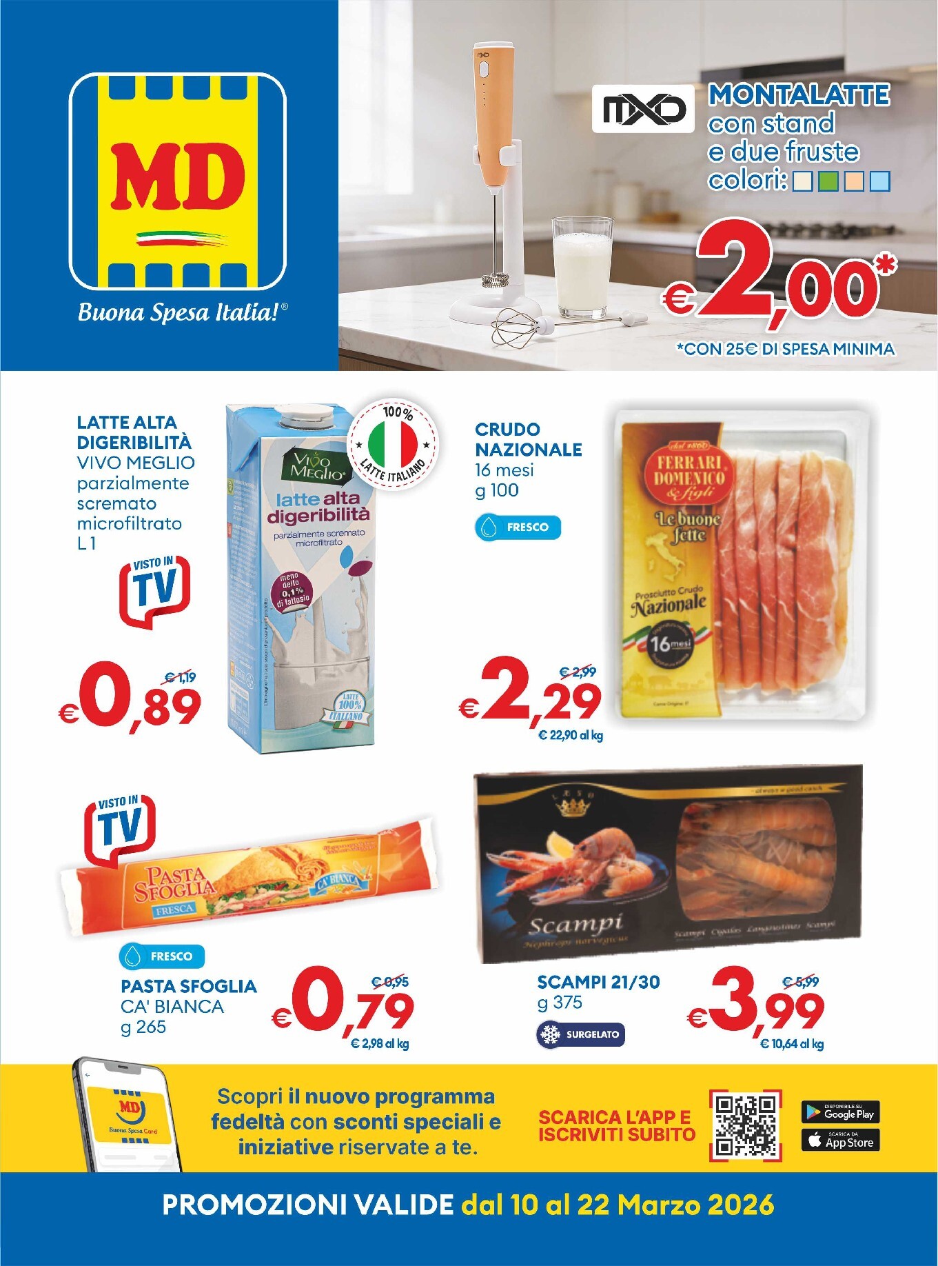 md-discount - Volantino MD valido dal 10/03/2026 al 22/03/2026