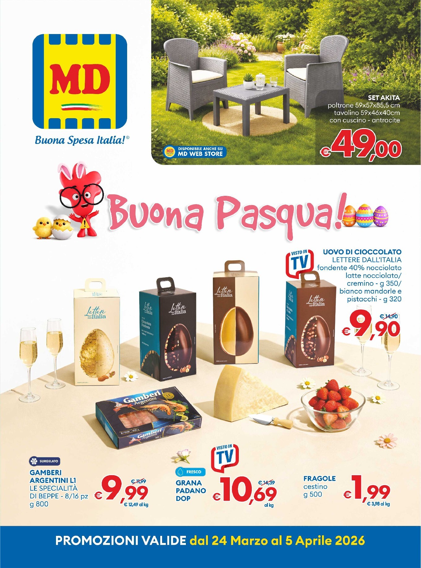 md-discount - Volantino MD valido dal 24/03/2026 al 05/04/2026
