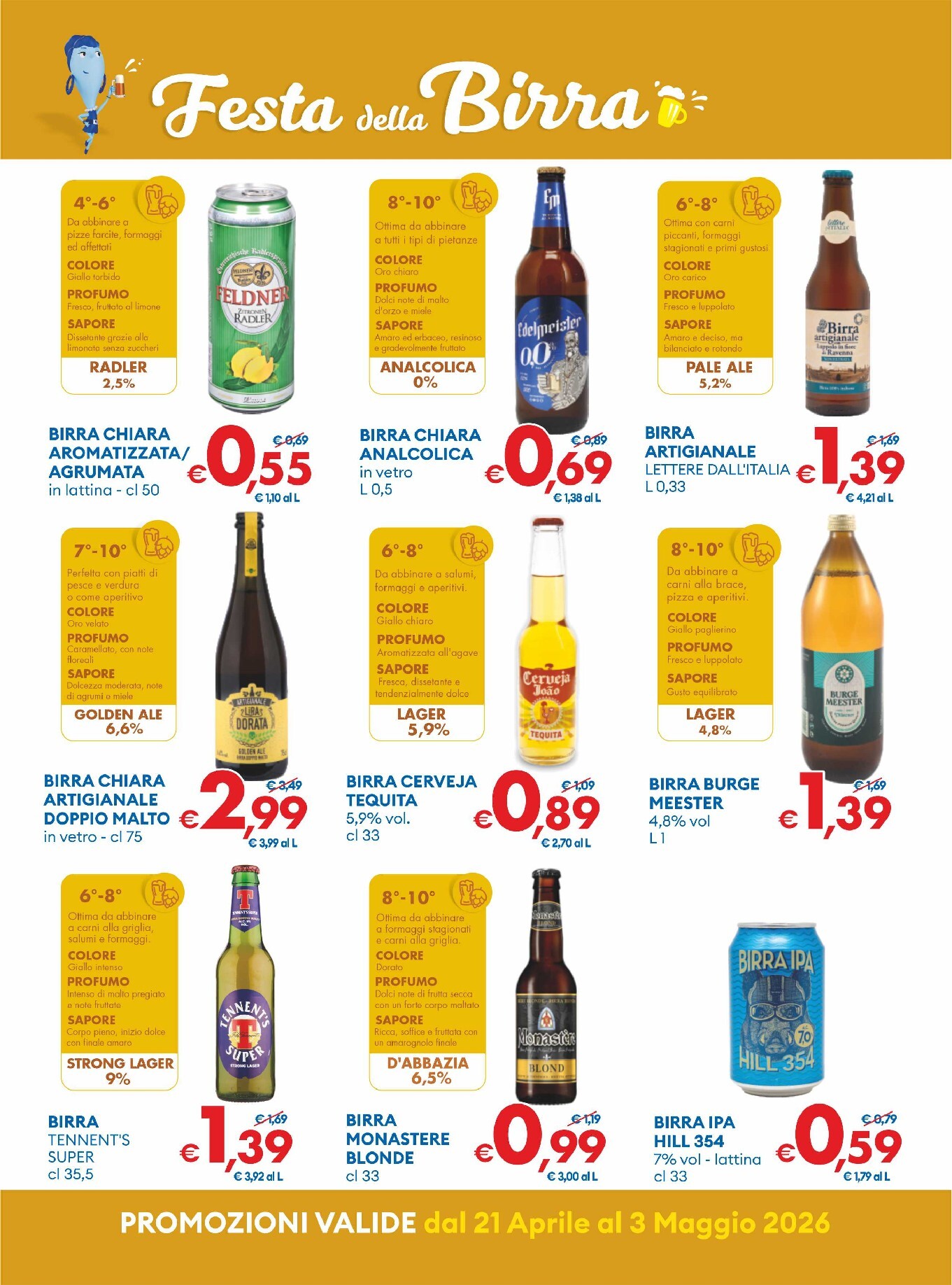 md-discount - Volantino futuro MD valido dal martedì 21/04/2026 al domenica 03/05/2026 - page: 9