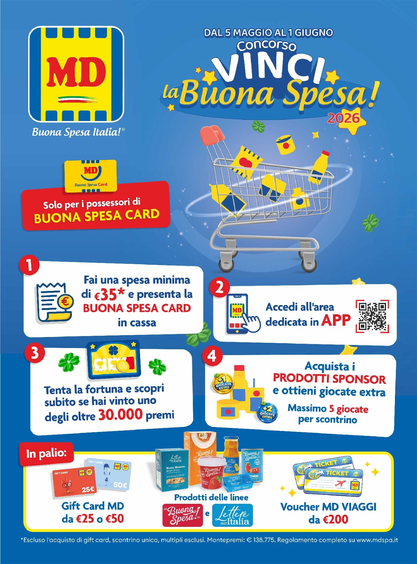 md-discount - Volantino futuro MD valido dal martedì 05/05/2026 al domenica 17/05/2026 - page: 1