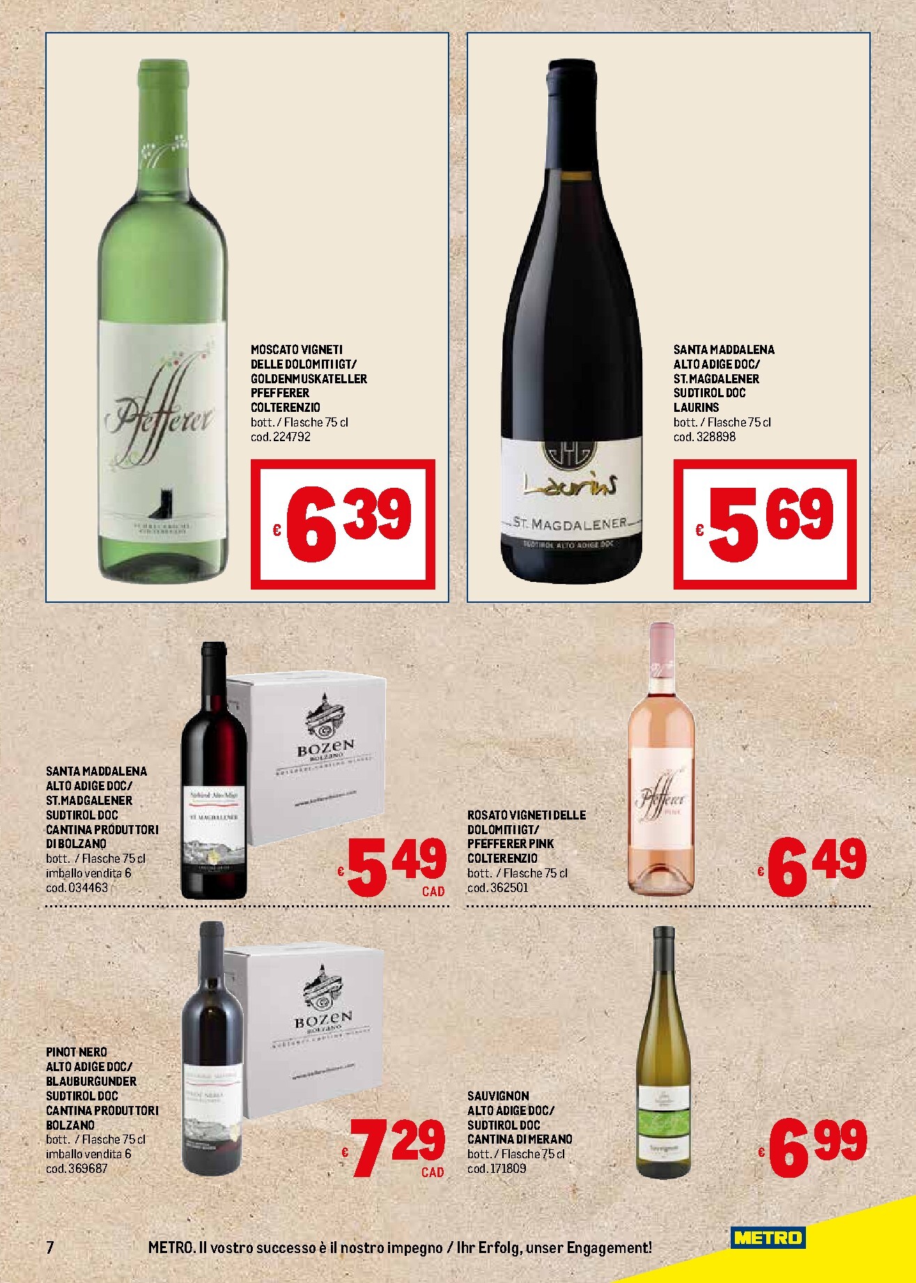 metro - Volantino attuale di Metro - Offerte Alto Adige Südtirol valido dal giovedì 28/05/2026 al mercoledì 24/06/2026 - page: 7