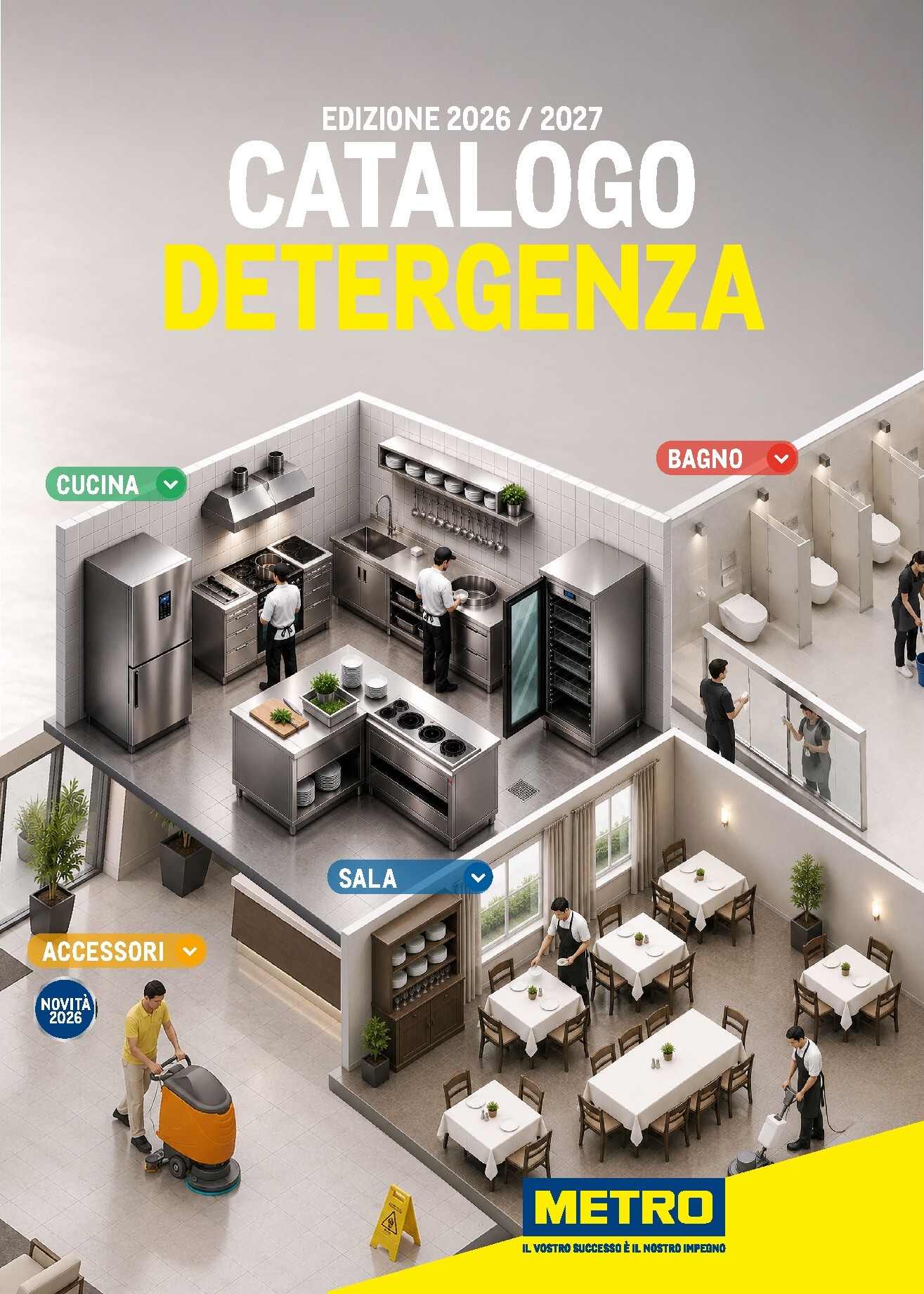 metro - Volantino attuale di Metro - Catalogo Detergenza valido dal giovedì 04/06/2026 al venerdì 04/06/2027