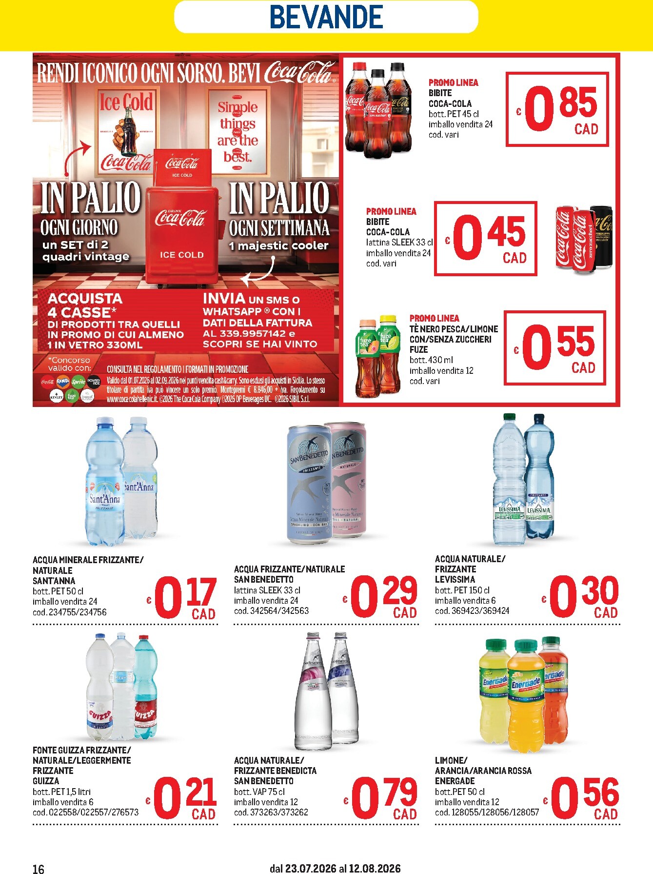 metro - Volantino attuale di Metro - Offerte per il tuo menù valido dal giovedì 23/07/2026 al mercoledì 12/08/2026 - page: 16