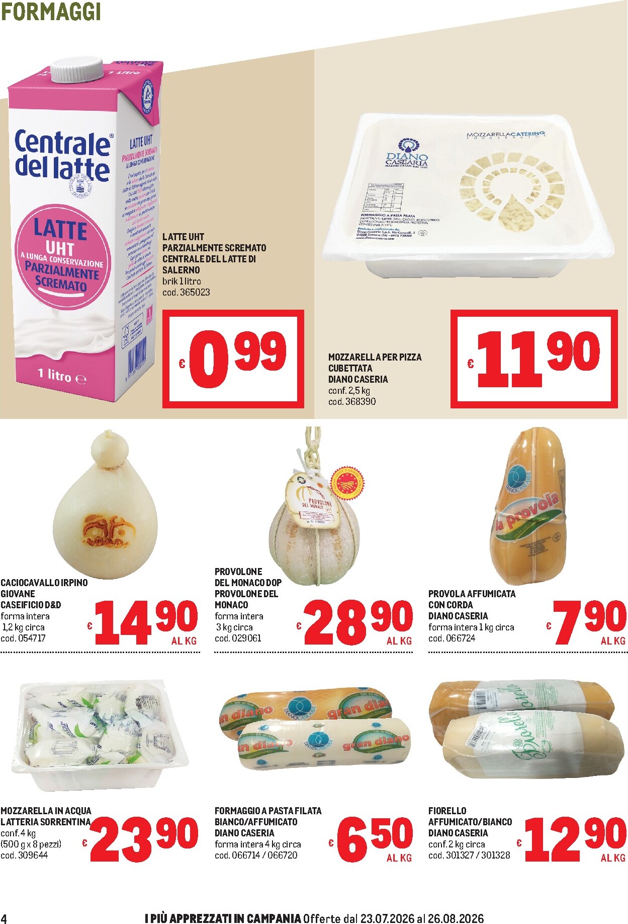 metro - Volantino attuale di Metro - Campania valido dal giovedì 23/07/2026 al mercoledì 26/08/2026 - page: 4