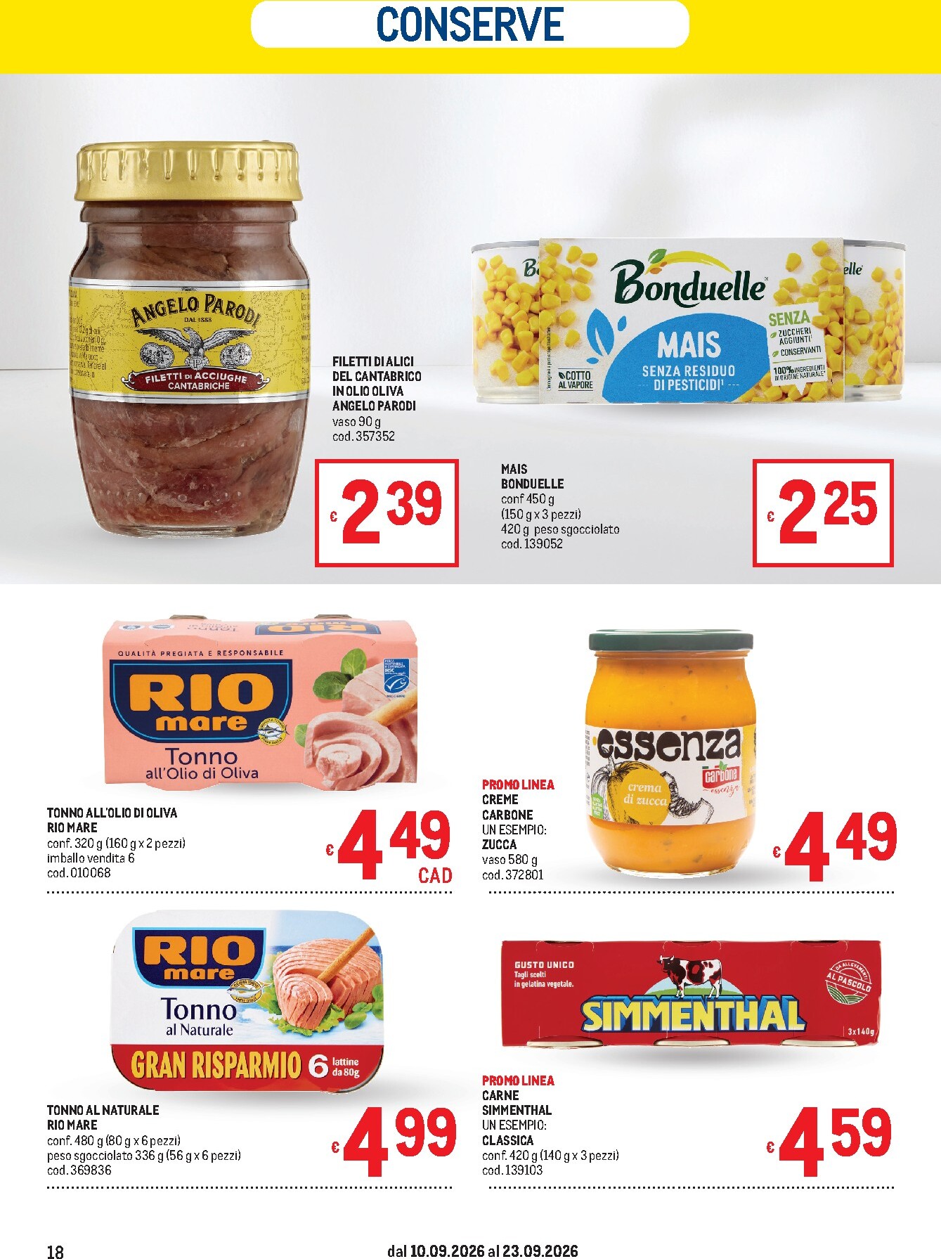 metro - Volantino futuro Metro - Abruzzo e Puglia valido dal giovedì 10/09/2026 al mercoledì 23/09/2026 - page: 18