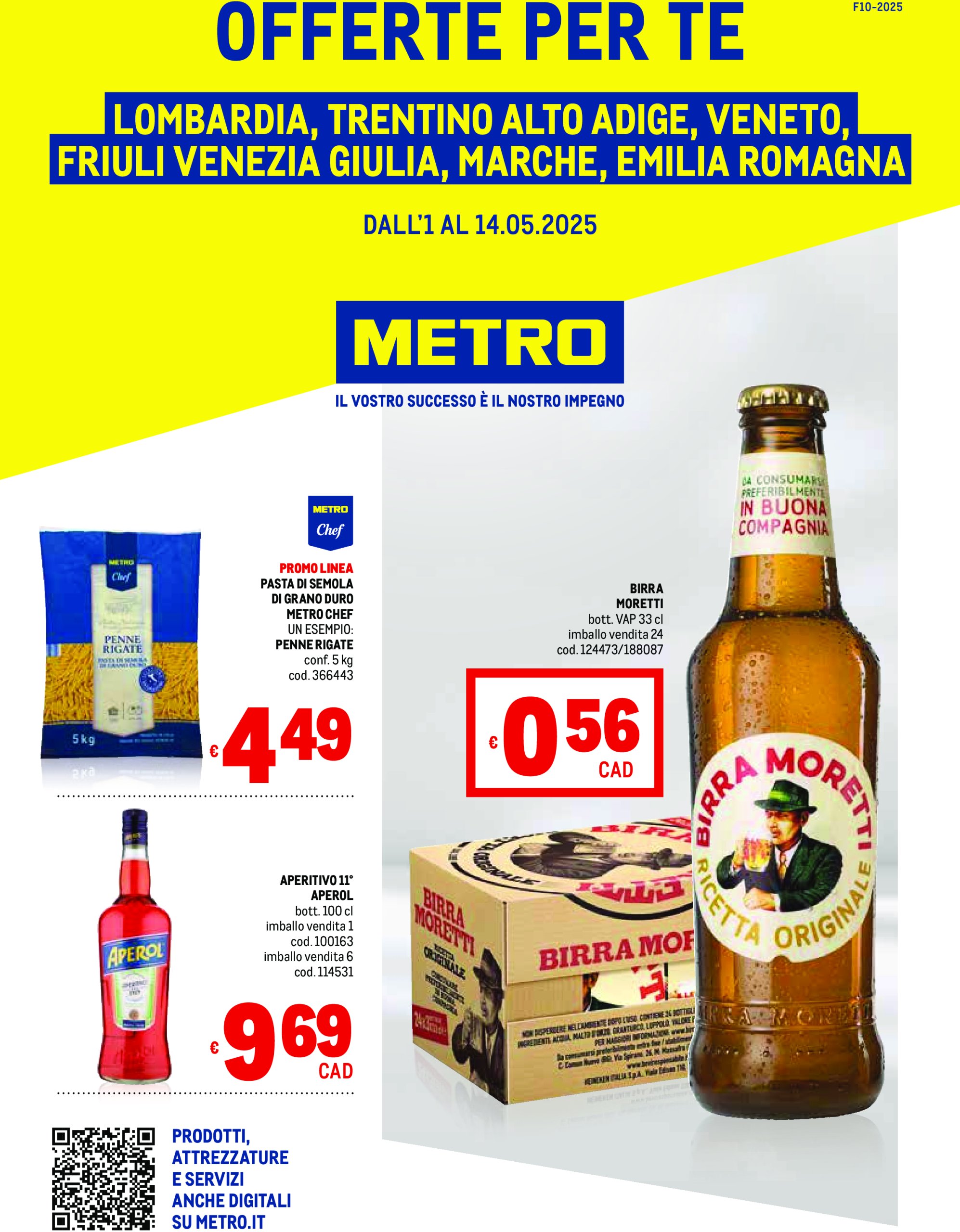 metro - Volantino Metro valido dal 01/04 al 14/05