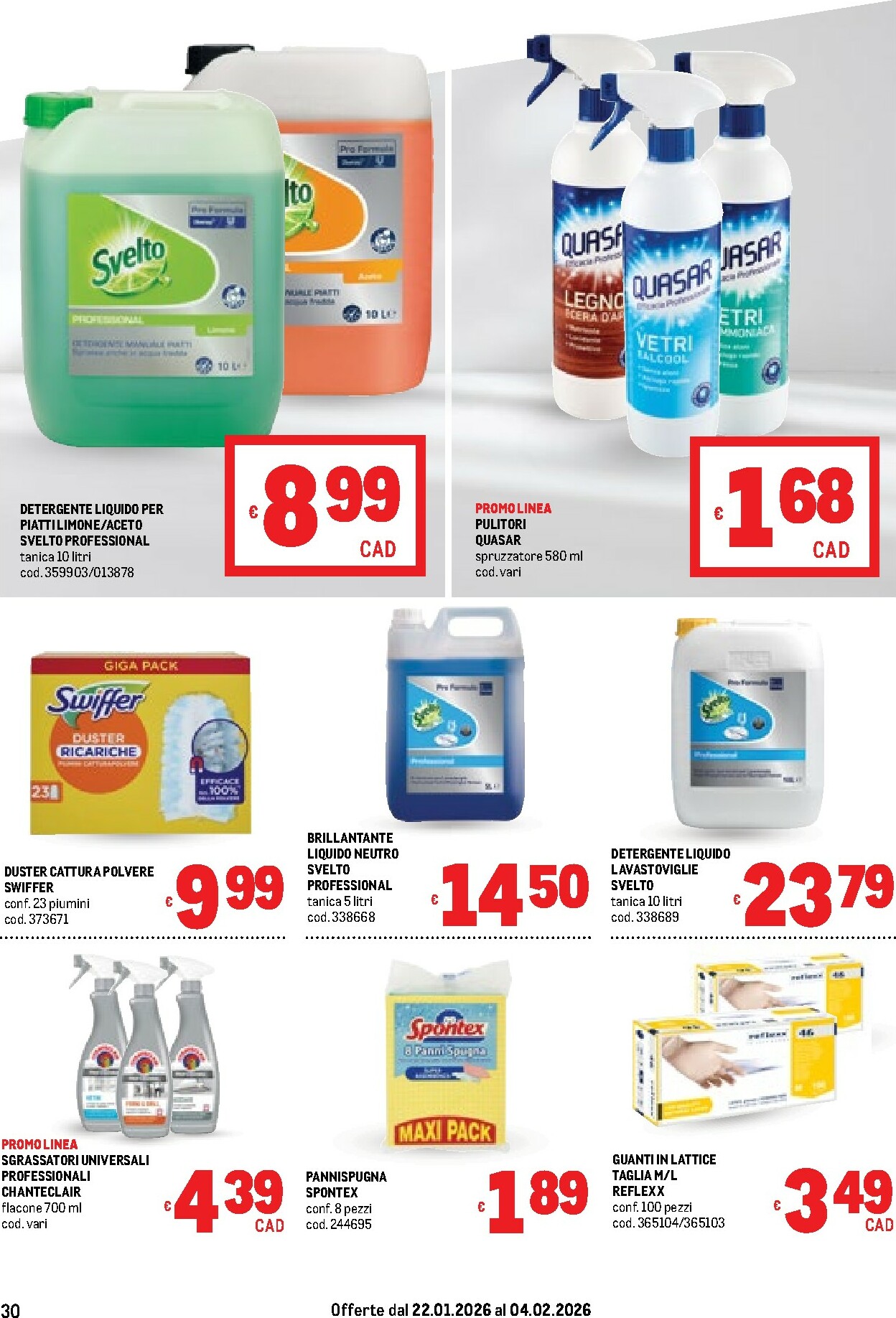 metro - Volantino Metro - Abruzzo e Puglia valido dal 22/01 al 04/02 - page: 30